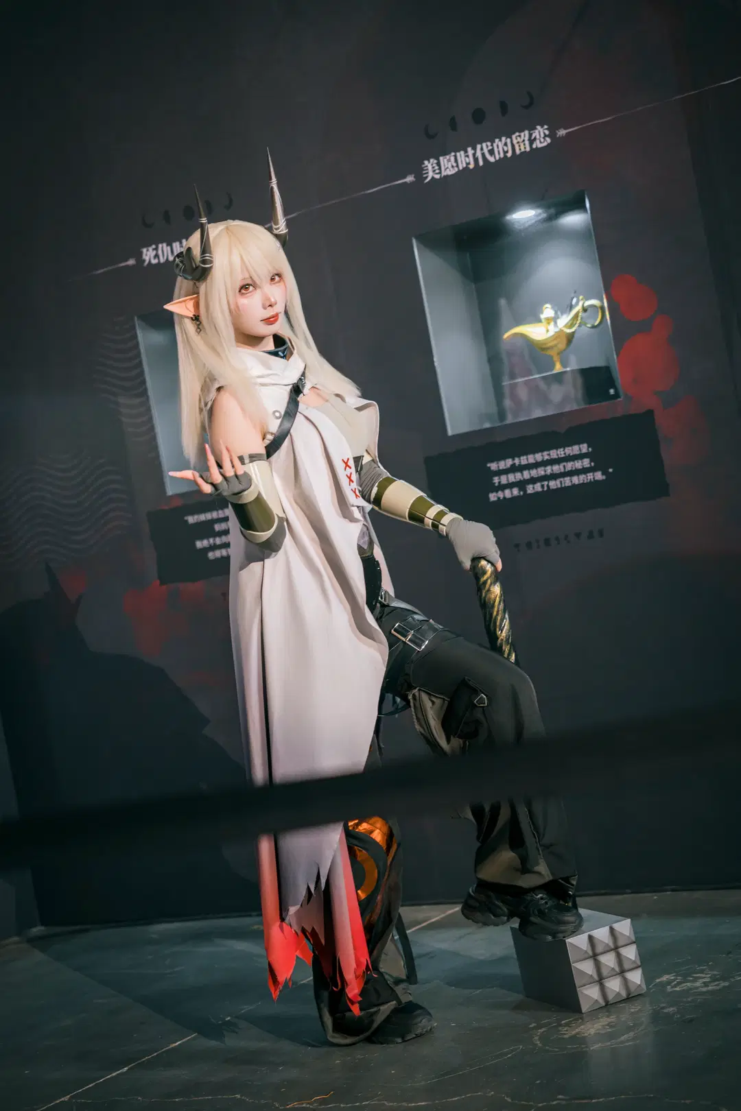 【泥岩cos】明日方舟的重装战士，又飒又美 - 秋月凛 - 第10张