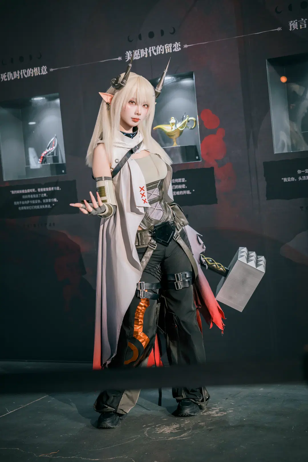 【泥岩cos】明日方舟的重装战士，又飒又美 - 秋月凛 - 第2张