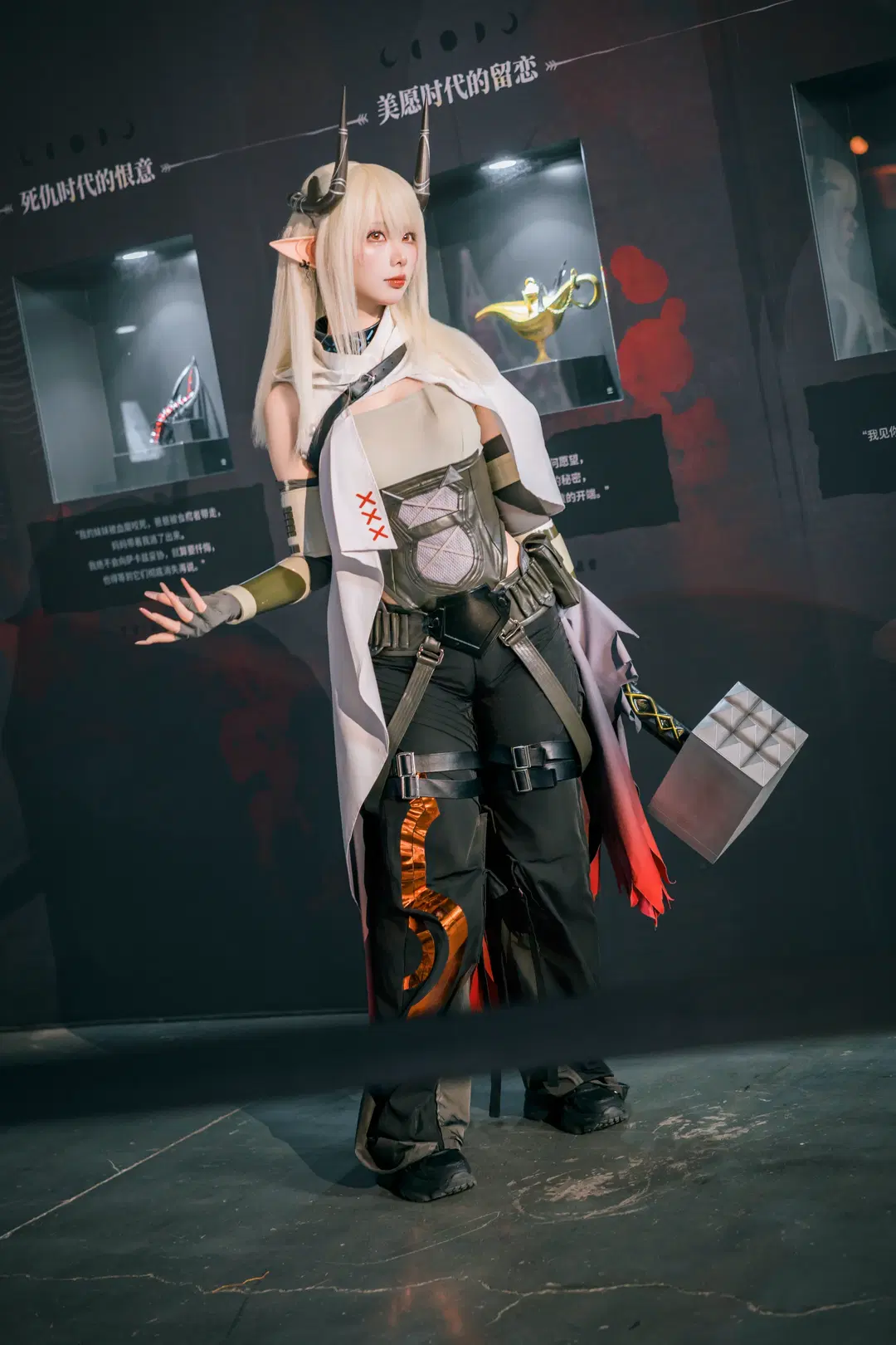【泥岩cos】明日方舟的重装战士，又飒又美 - 秋月凛 - 第6张