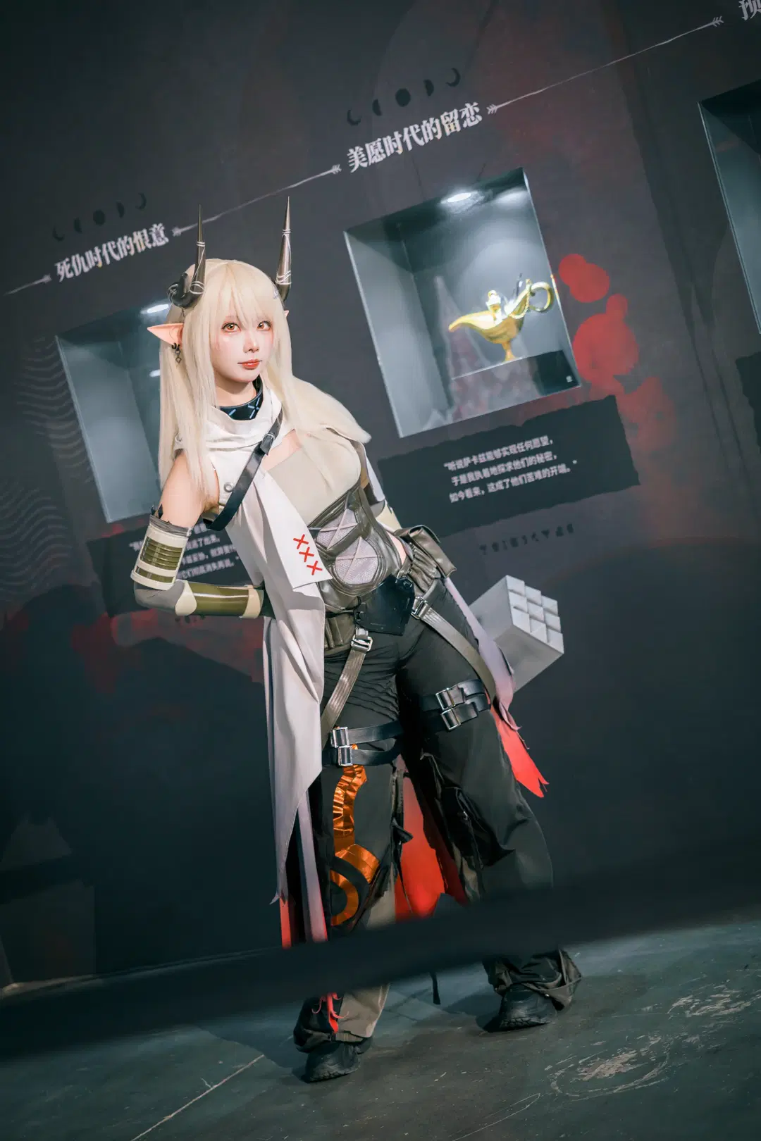 【泥岩cos】明日方舟的重装战士，又飒又美 - 秋月凛 - 第9张