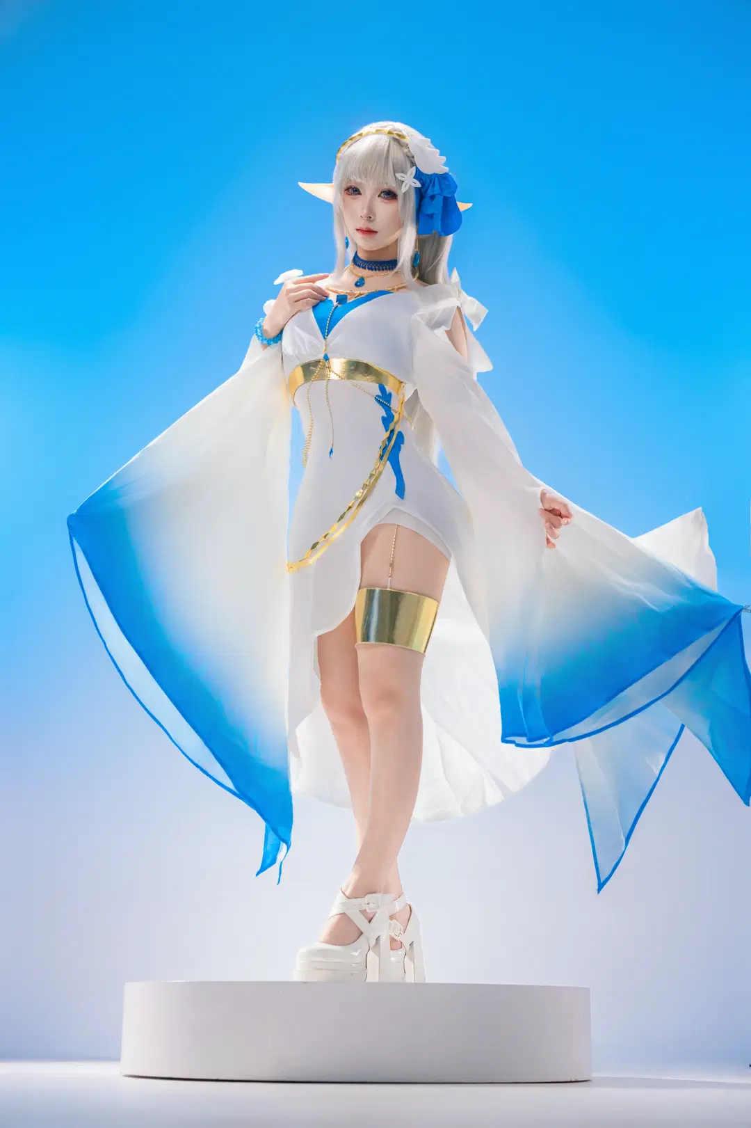 【愛蜜莉雅cos】從零開始的異世界生活 希臘服第二彈 - 秋月凛 - 第4張
