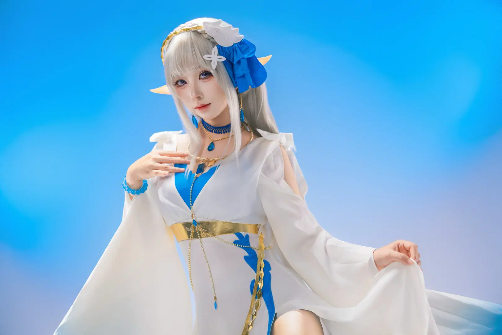 【愛蜜莉雅cos】從零開始的異世界生活 希臘服第二彈 - 秋月凛 - 第8張