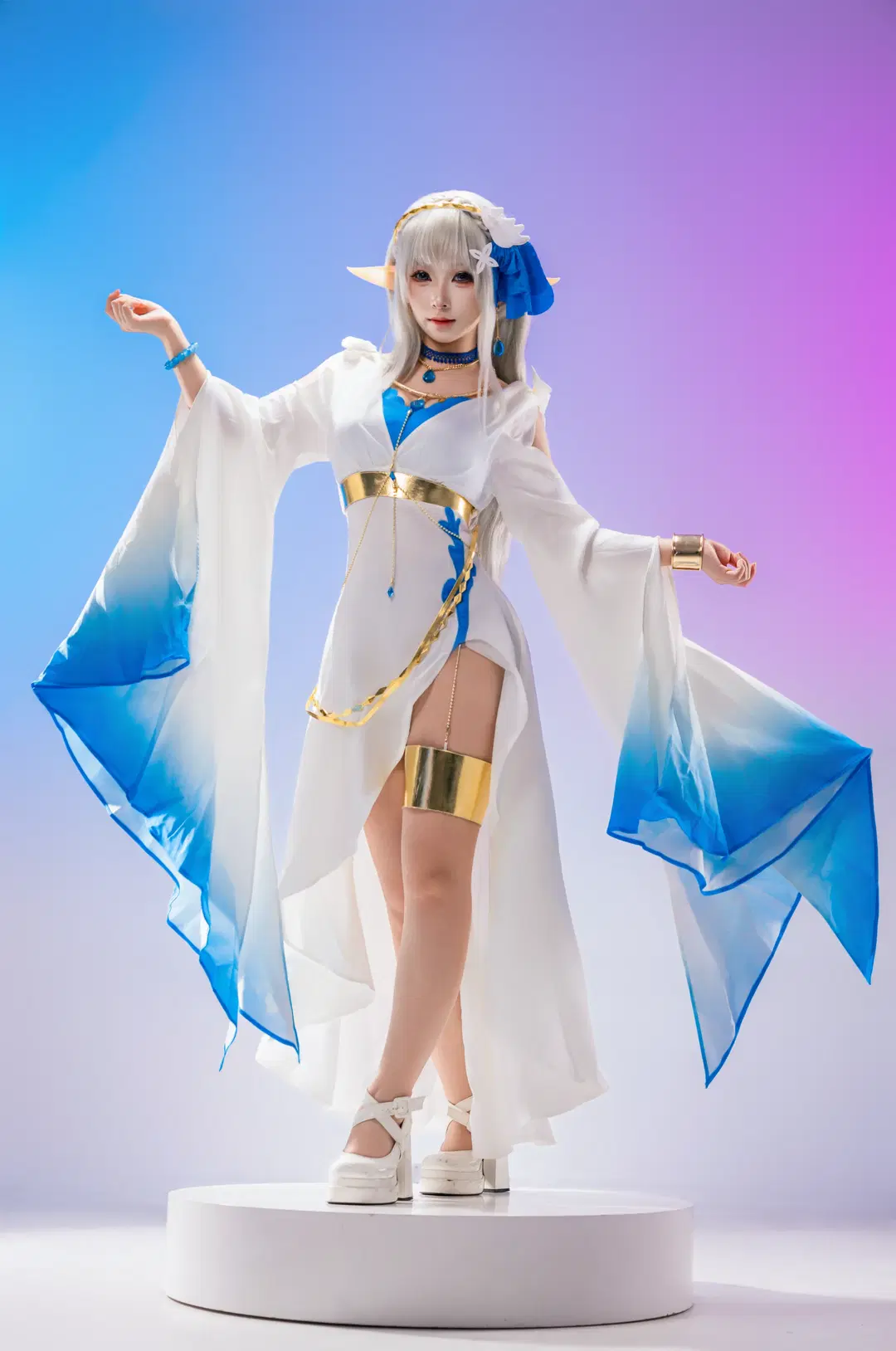【愛蜜莉雅cos】從零開始的異世界生活 希臘服第二彈 - 秋月凛 - 第9張