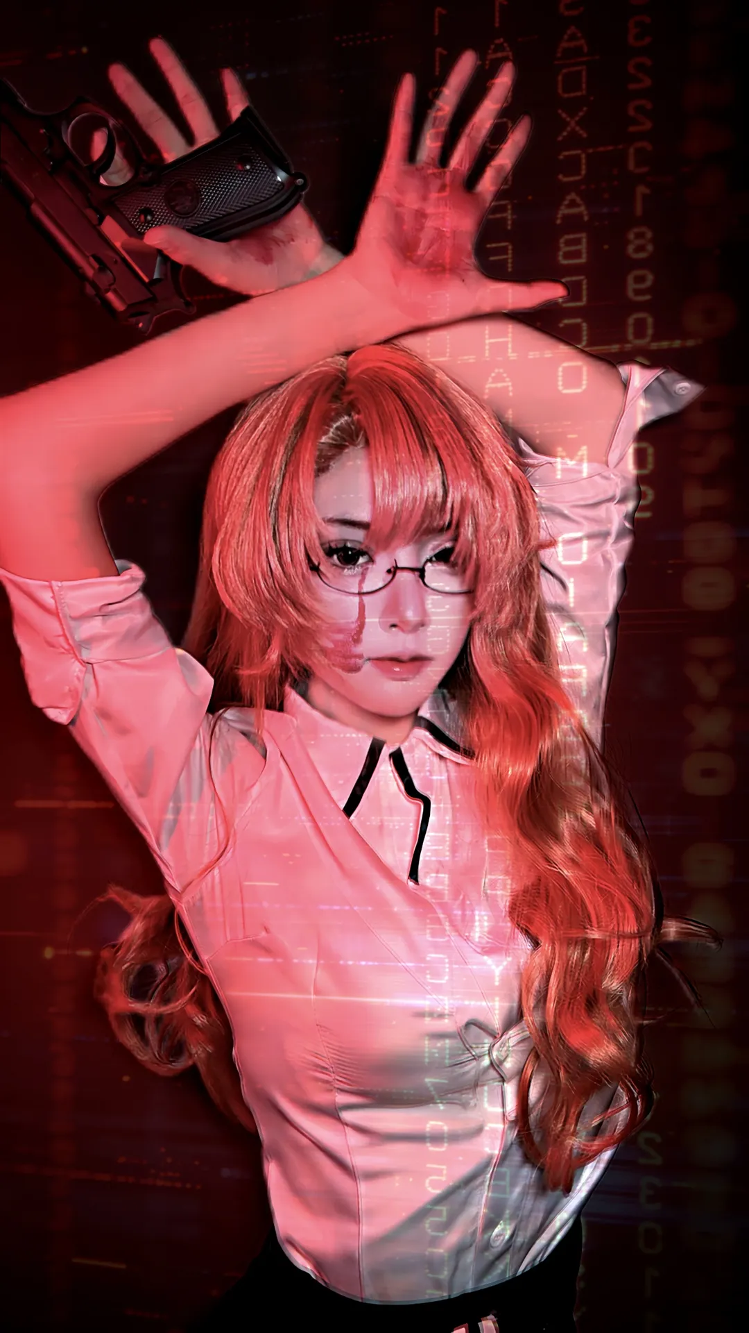 御姐, 命運石之門, 桐生萌鬱cos, 閃光指壓師, 血妝cosplay - 第3張