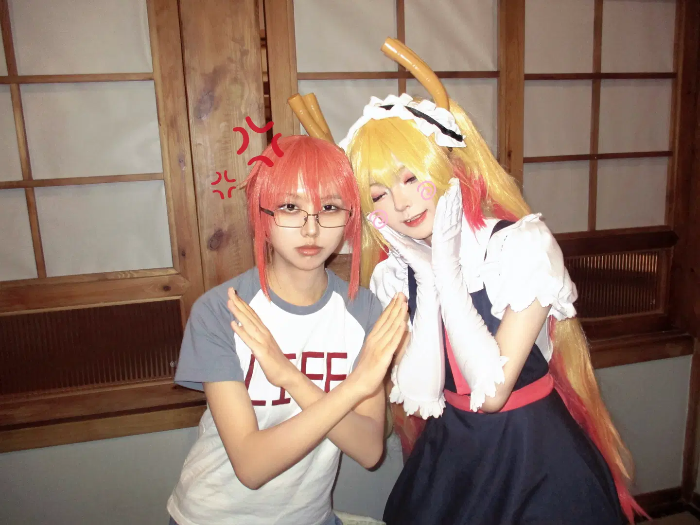 【托爾cos】小林家的龍女僕，夏日西瓜與日系女僕的日常 - 可以聽我說話嗎 - 第3張