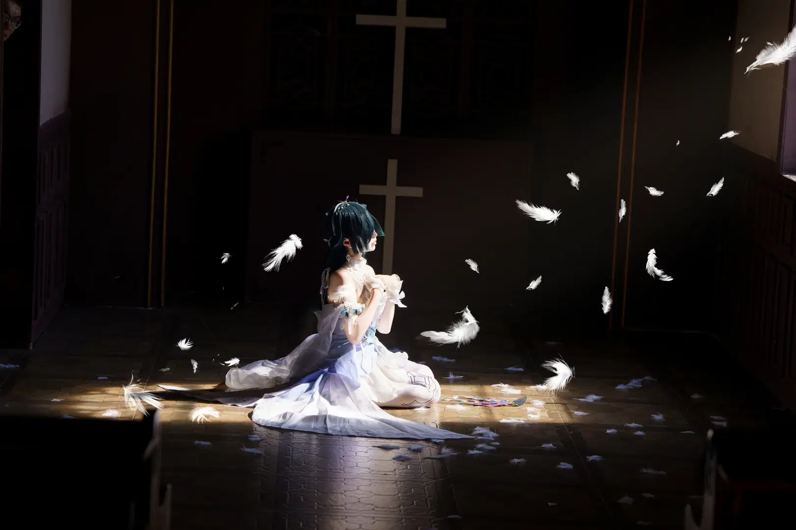 【符华cos】崩坏3云墨丹心与青鸟之庭的光影之约 - 芷雪睡不醒 - 第2张