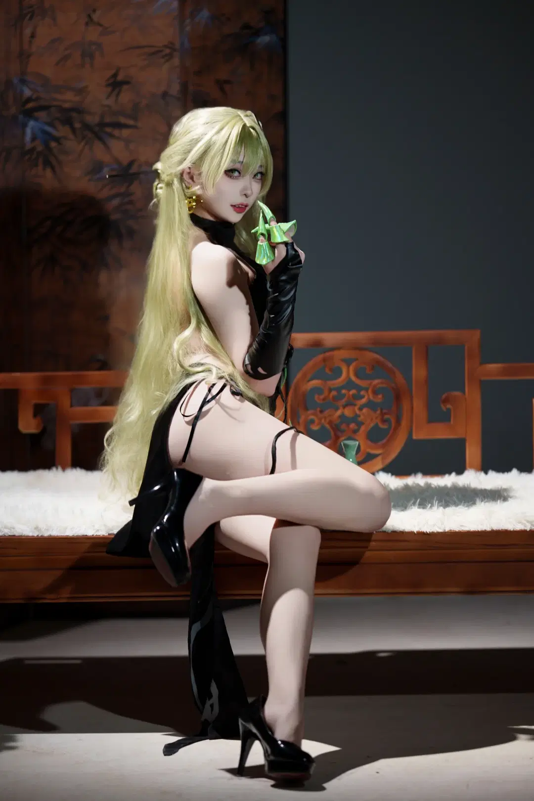 崩壞3, cosplay, 新春旗袍, 梅比烏斯cos, 蛇年