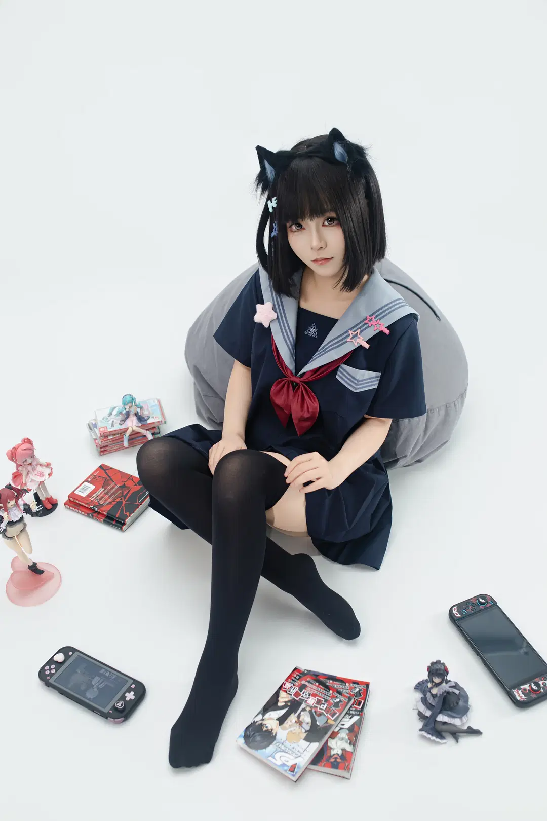 貓耳水手服少女的日常碎片 - 洛城雪Yuki - 第2張