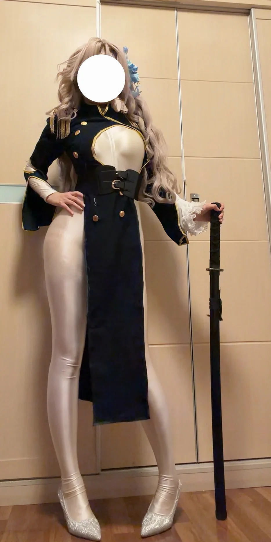 【大公主ダリアンコスプレ】『ブラウンダスト2』ミリタリー風衣装のコスプレ試着記録 - 曲laugh_2 - 2枚目