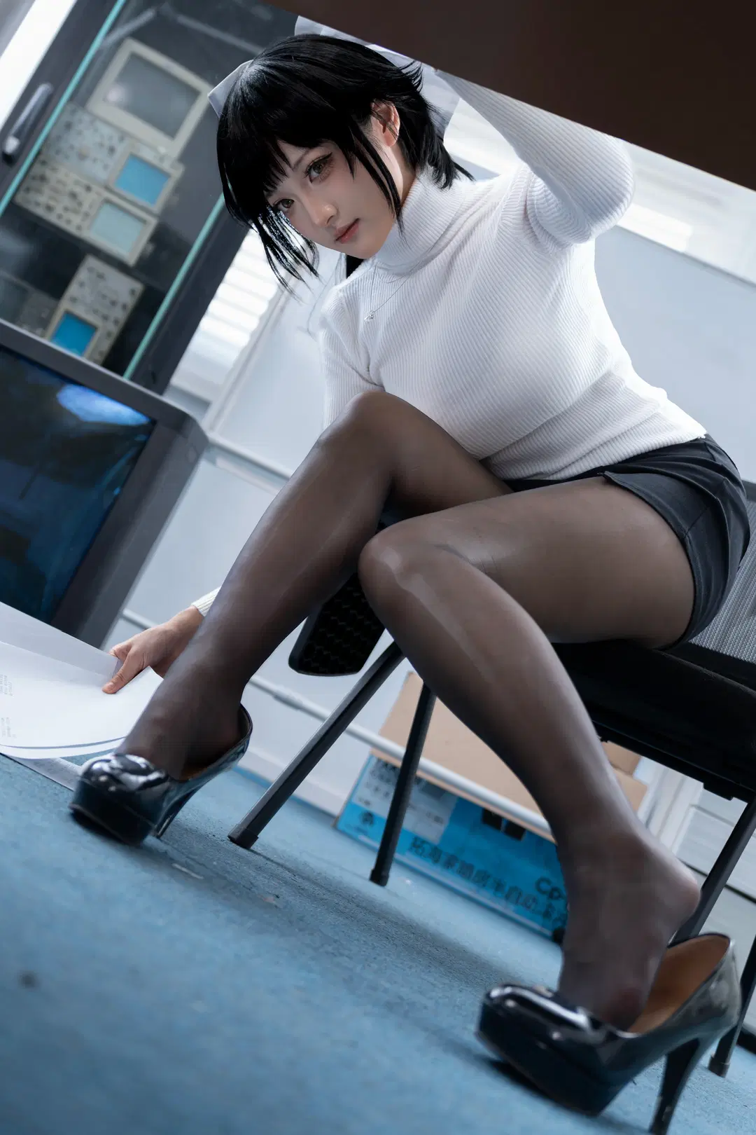 兔女郎搭配黑丝在钢琴前拍了一组 - 曲laugh_2 - 第6张