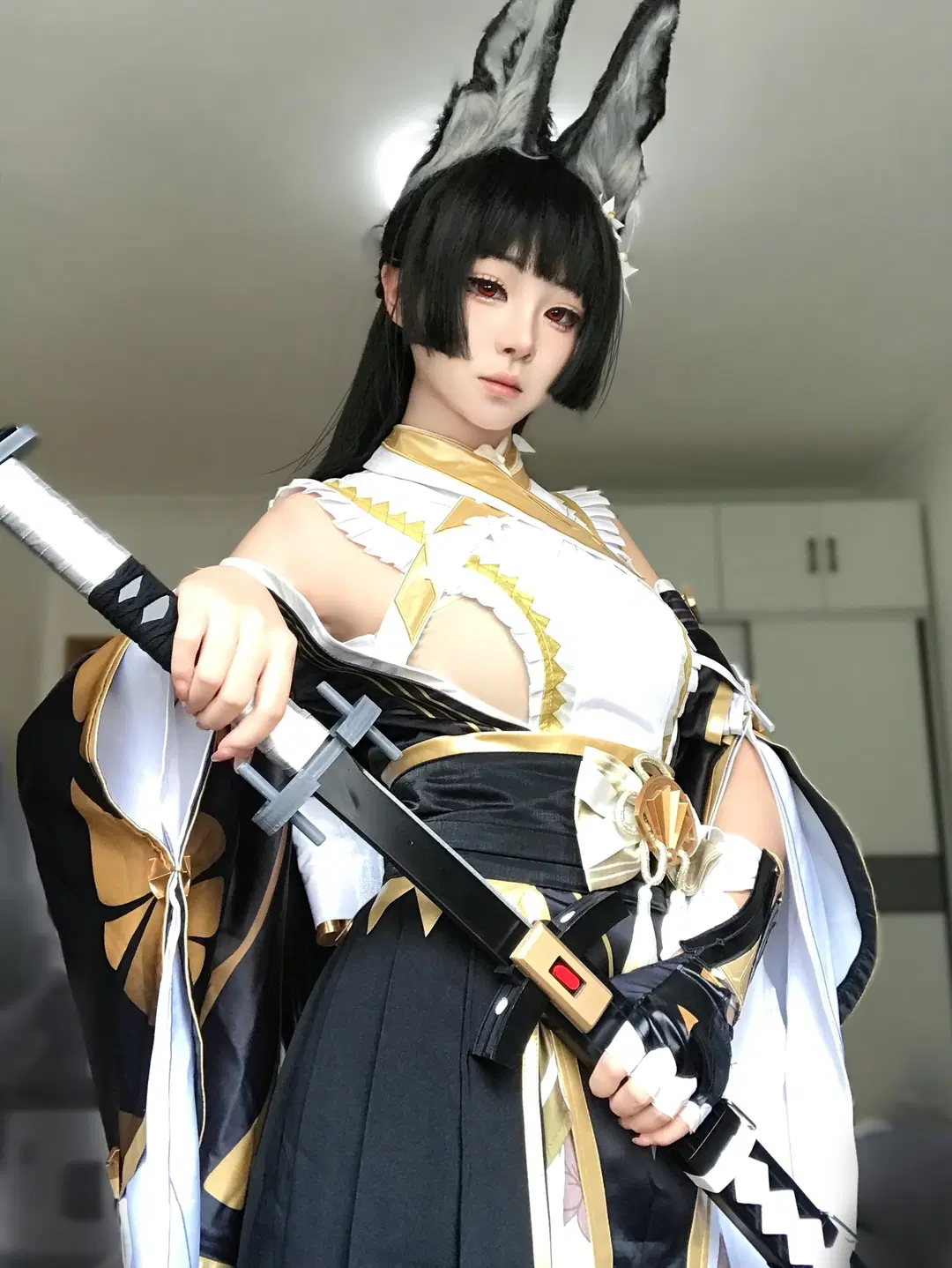 绝区零, 二次元cosplay, 星见雅cos, 和风穿搭, 兽耳少女
