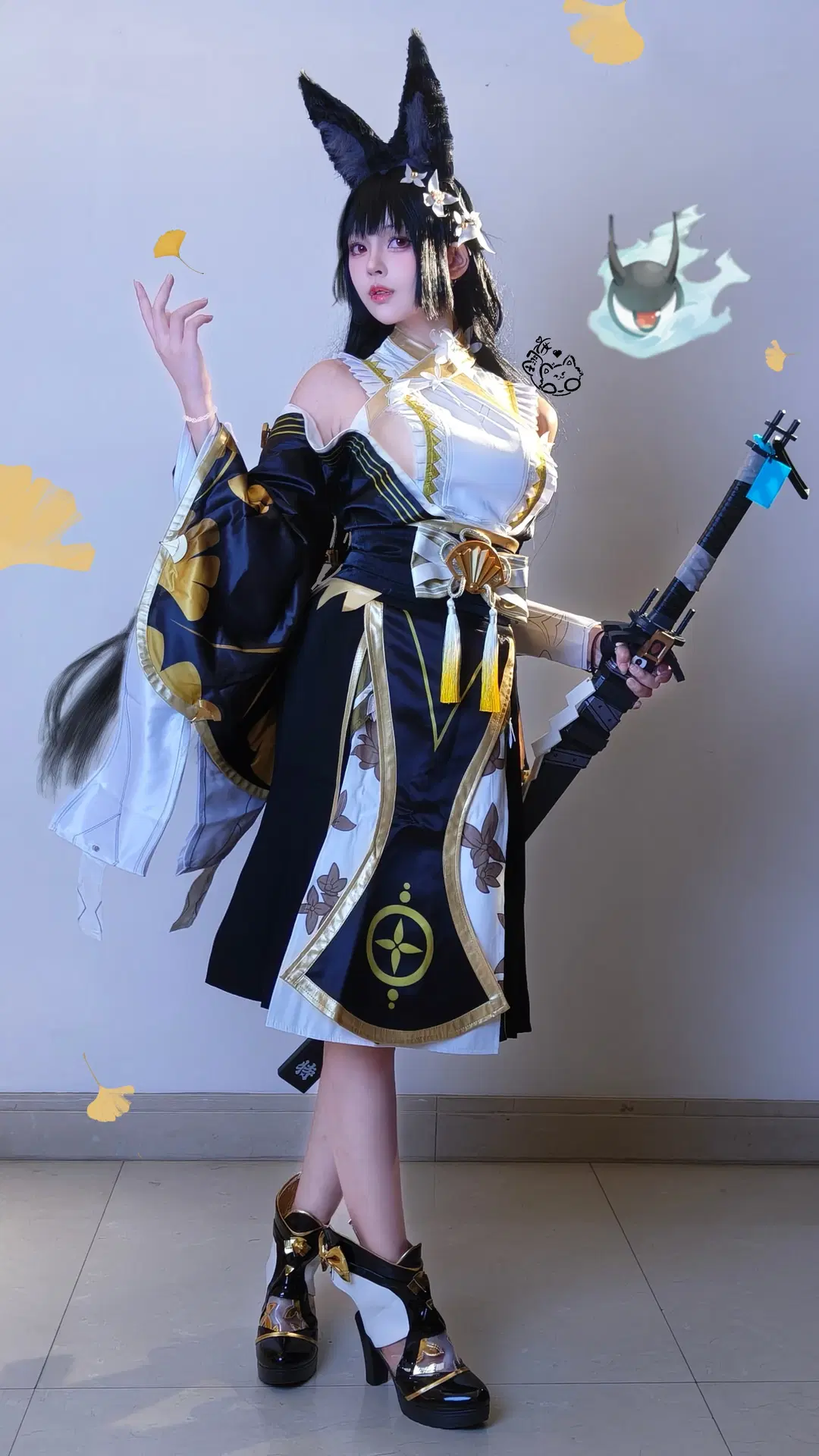 绝区零, 二次元cosplay, 和风cos, 星见雅cos, 兽耳娘