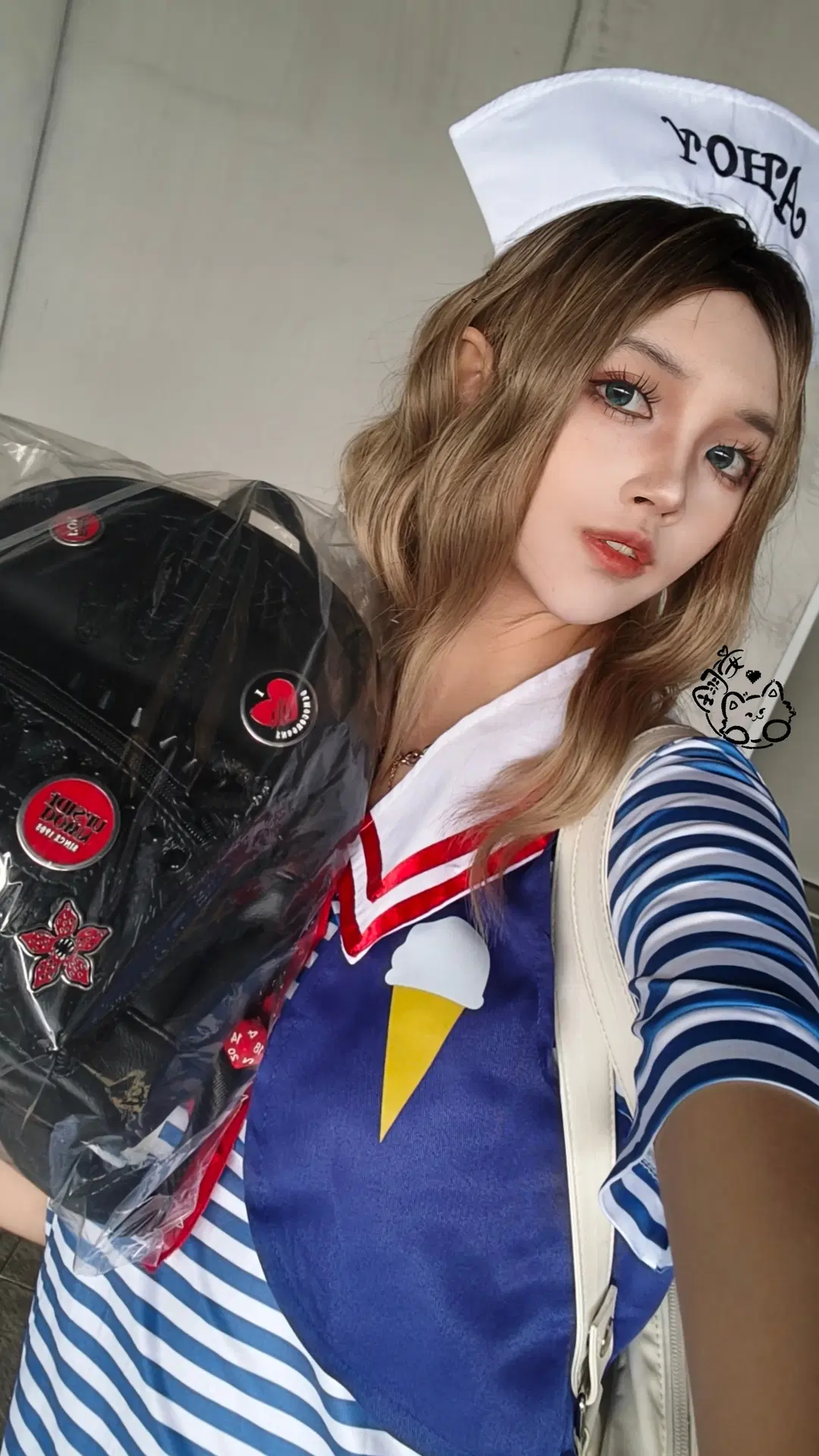 水手服cos, 罗宾cos, 怪奇物语, 欧美cos, 美剧cos