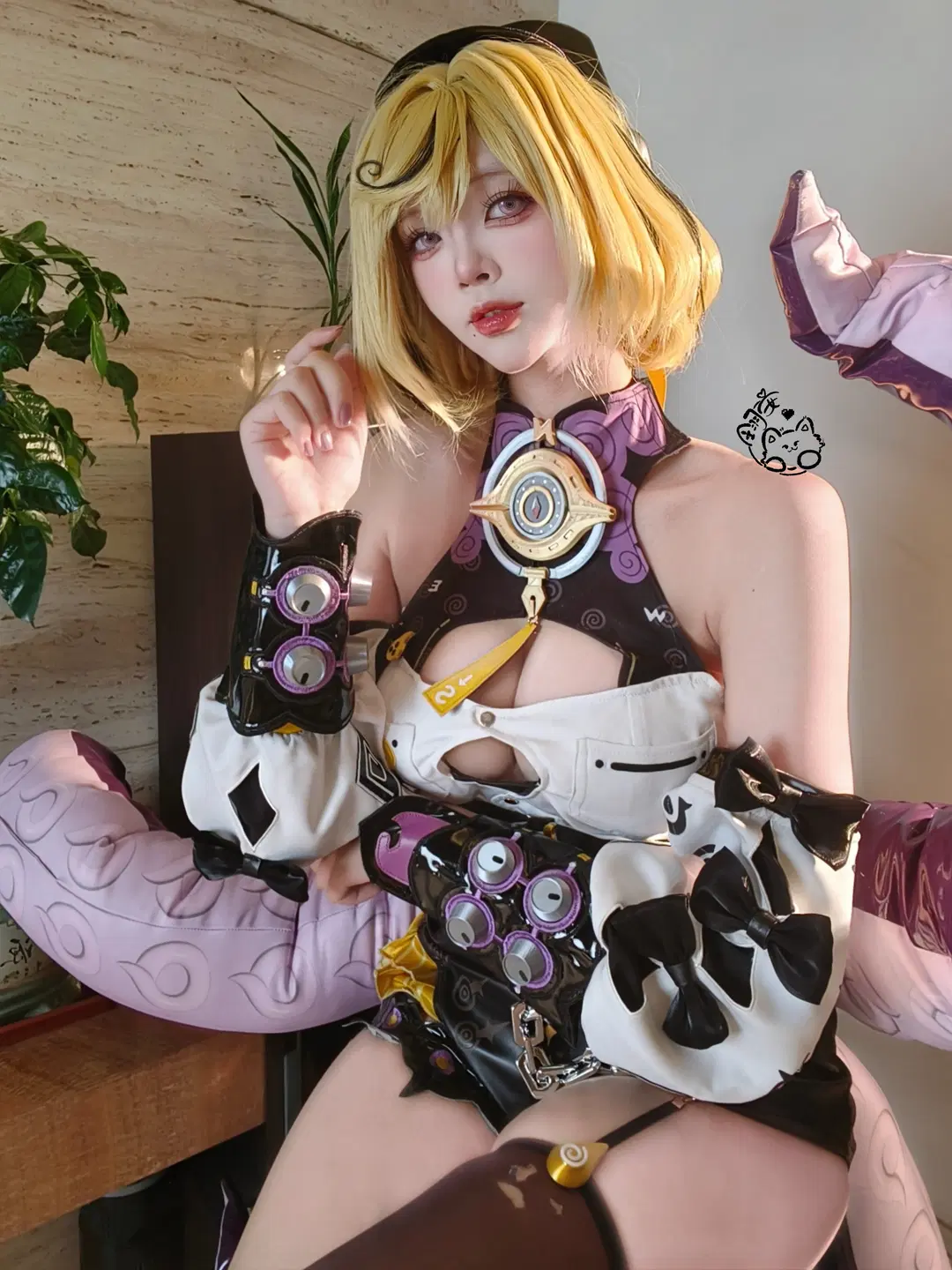 Zenless Zone Zero 2nd Anniversary Cosplay Collection: A Visual Collision of Techwear Cosplay and Black Stockings Cosplay by 翎安酱 - Image 13