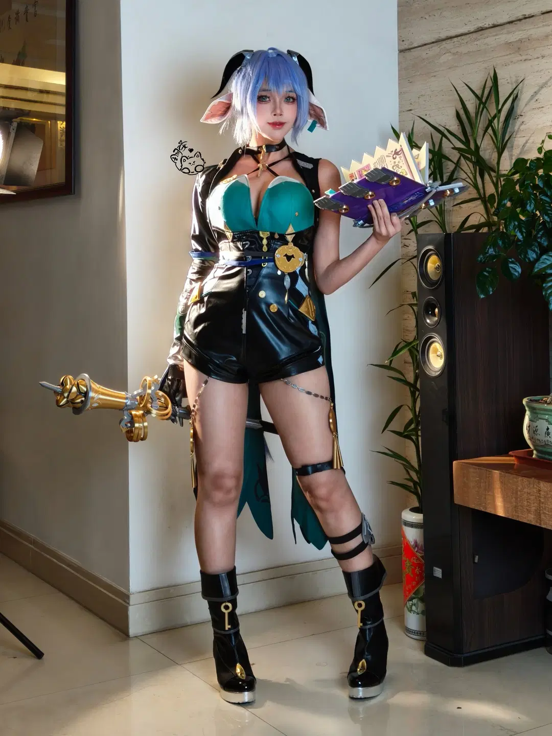 Zenless Zone Zero 2nd Anniversary Cosplay Collection: A Visual Collision of Techwear Cosplay and Black Stockings Cosplay by 翎安酱 - Image 14