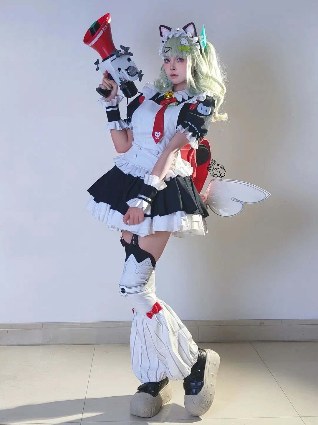 Zenless Zone Zero 2nd Anniversary Cosplay Collection: A Visual Collision of Techwear Cosplay and Black Stockings Cosplay by 翎安酱 - Image 15