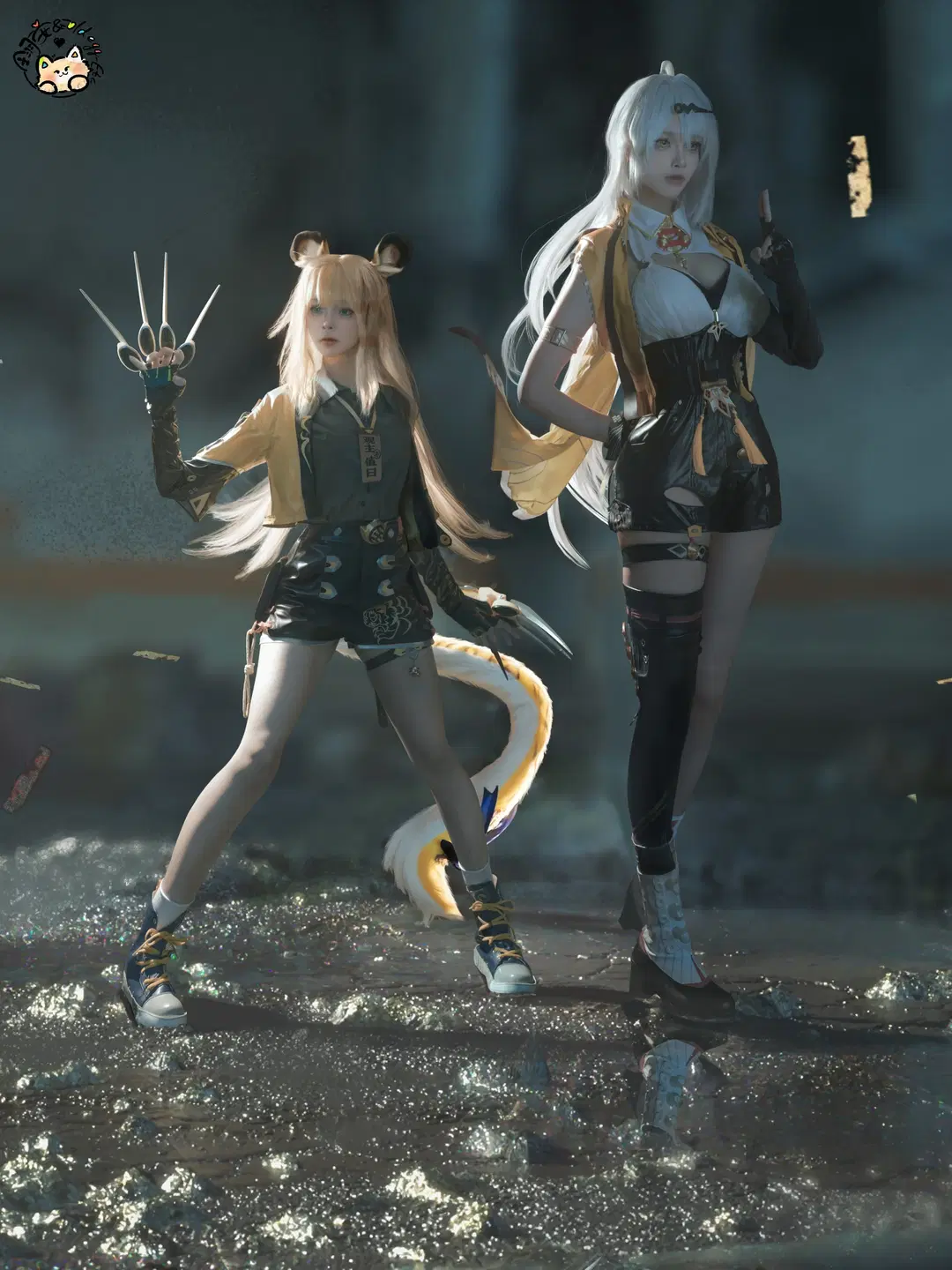 Zenless Zone Zero 2nd Anniversary Cosplay Collection: A Visual Collision of Techwear Cosplay and Black Stockings Cosplay by 翎安酱 - Image 6