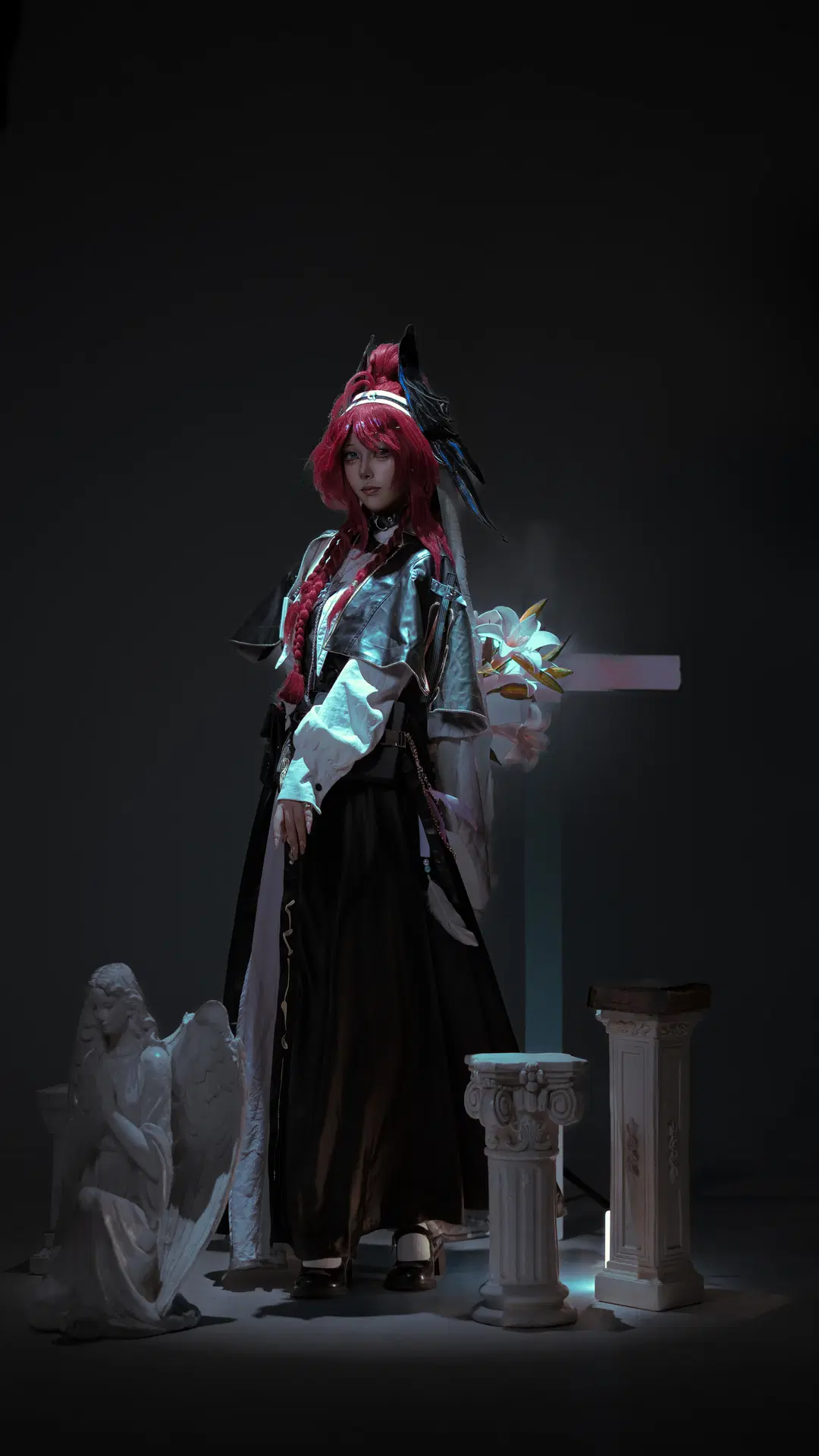 哥特風, 明日方舟, 明日方舟二創, 聆音cos, 明日方舟月行水上