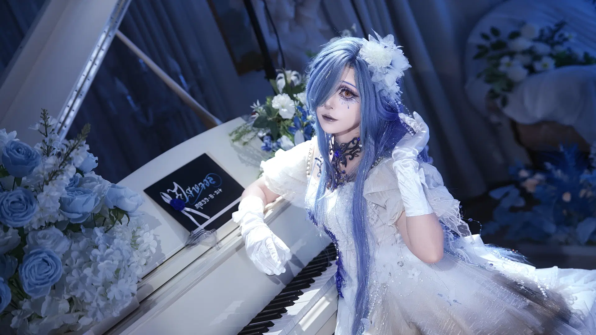 [Graves cosplay] Path to Nowhere: Dark Gothic wedding dress Styling by 一千零一问 - Image 10
