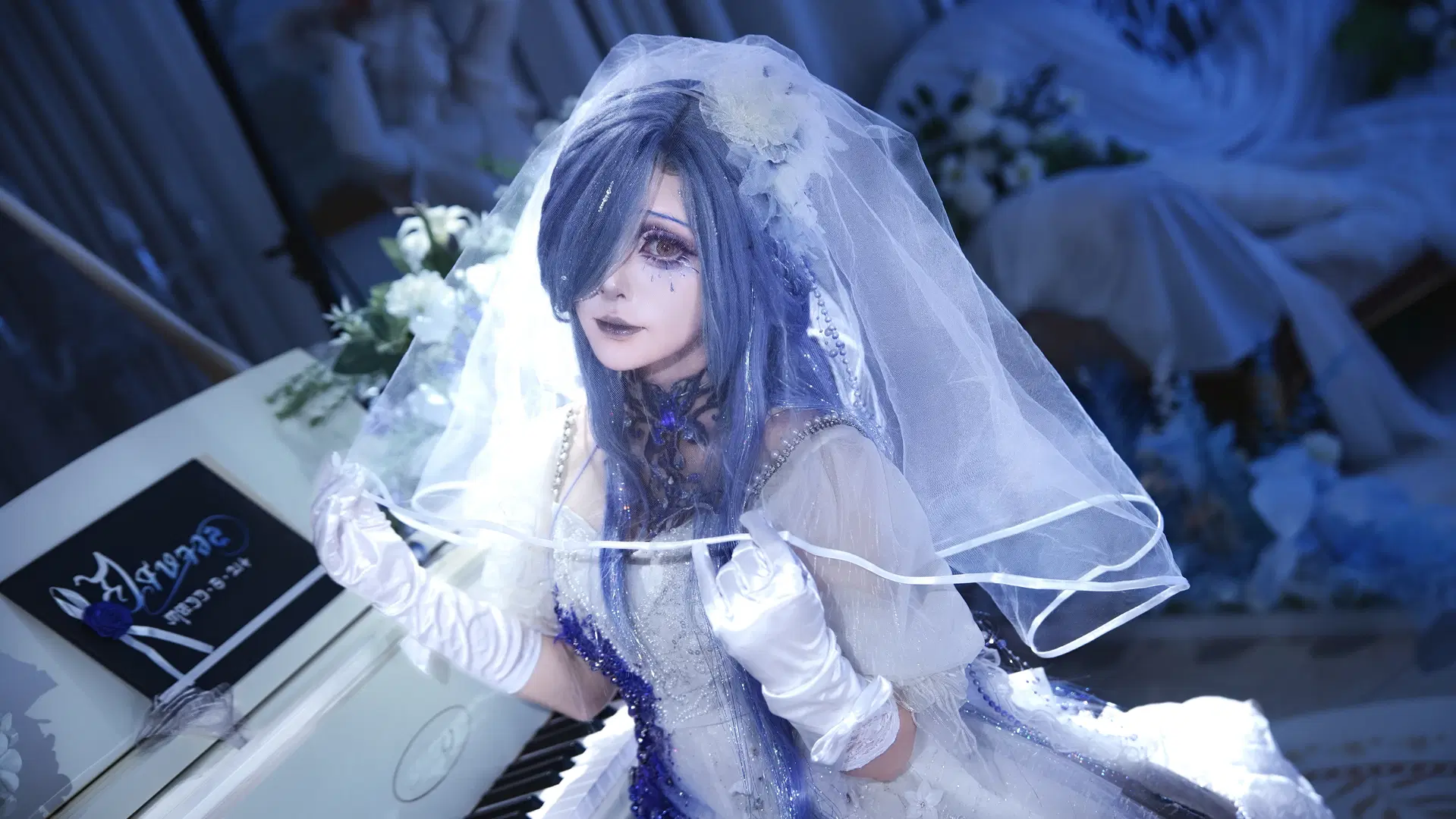 [Graves cosplay] Path to Nowhere: Dark Gothic wedding dress Styling by 一千零一问 - Image 11