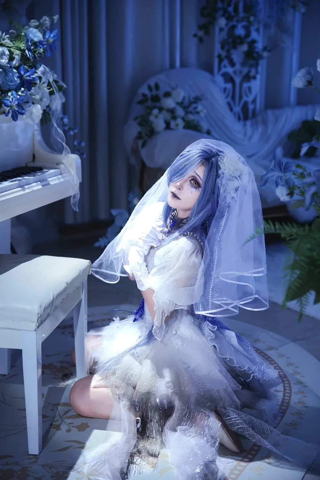 [Graves cosplay] Path to Nowhere: Dark Gothic wedding dress Styling by 一千零一问 - Image 3