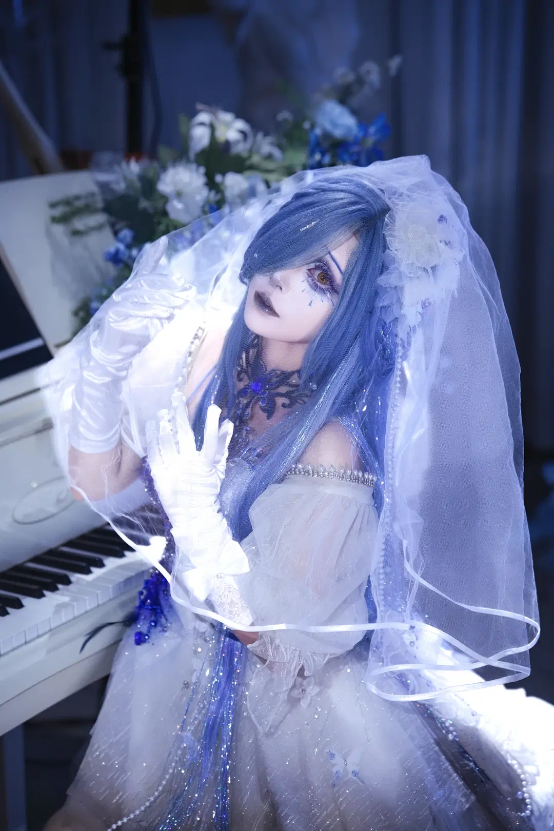 [Graves cosplay] Path to Nowhere: Dark Gothic wedding dress Styling by 一千零一问 - Image 4