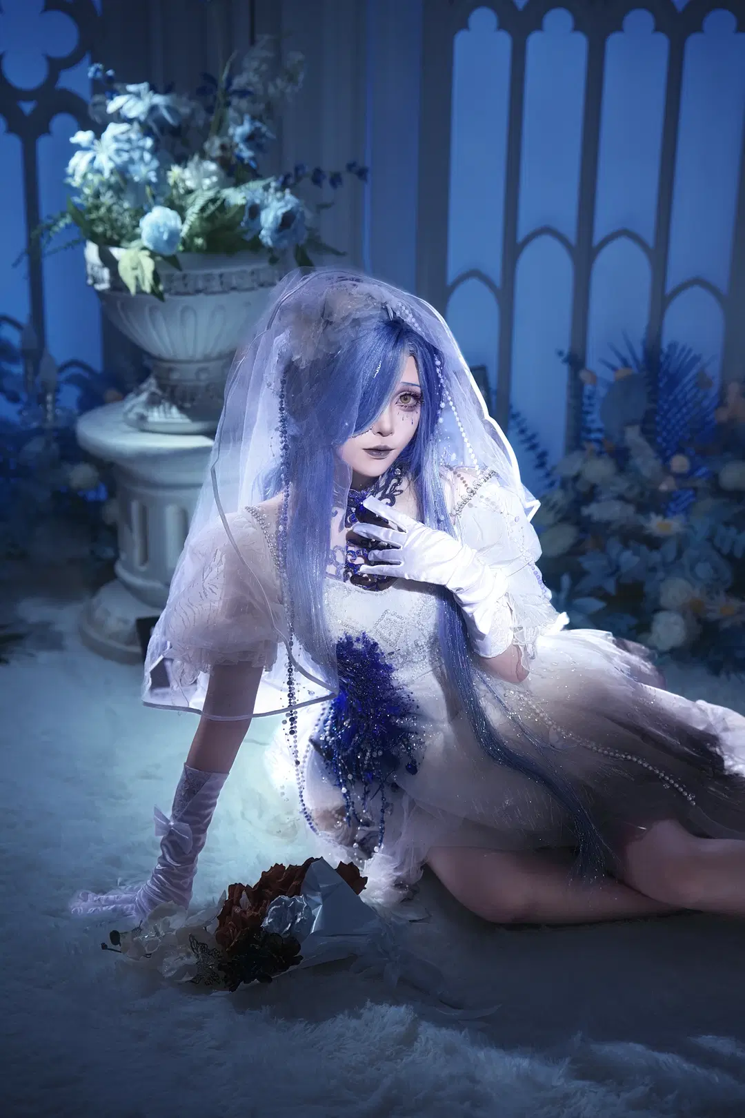 [Graves cosplay] Path to Nowhere: Dark Gothic wedding dress Styling by 一千零一问 - Image 5