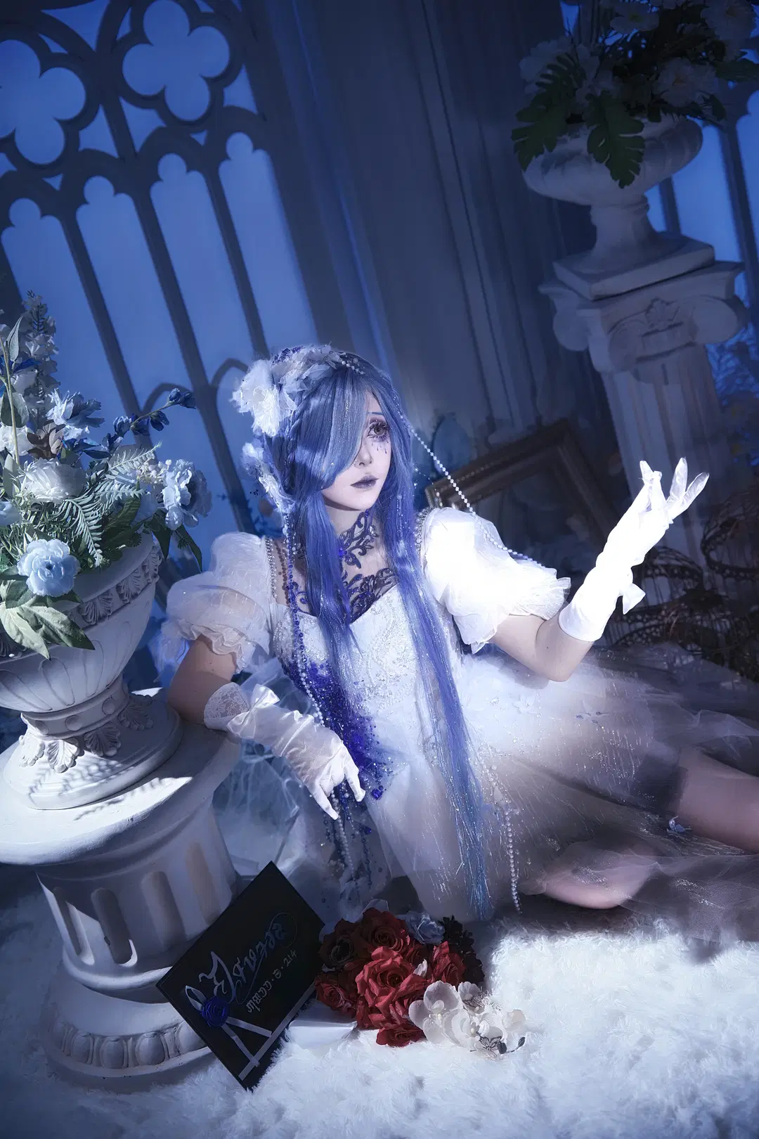 [Graves cosplay] Path to Nowhere: Dark Gothic wedding dress Styling by 一千零一问 - Image 6