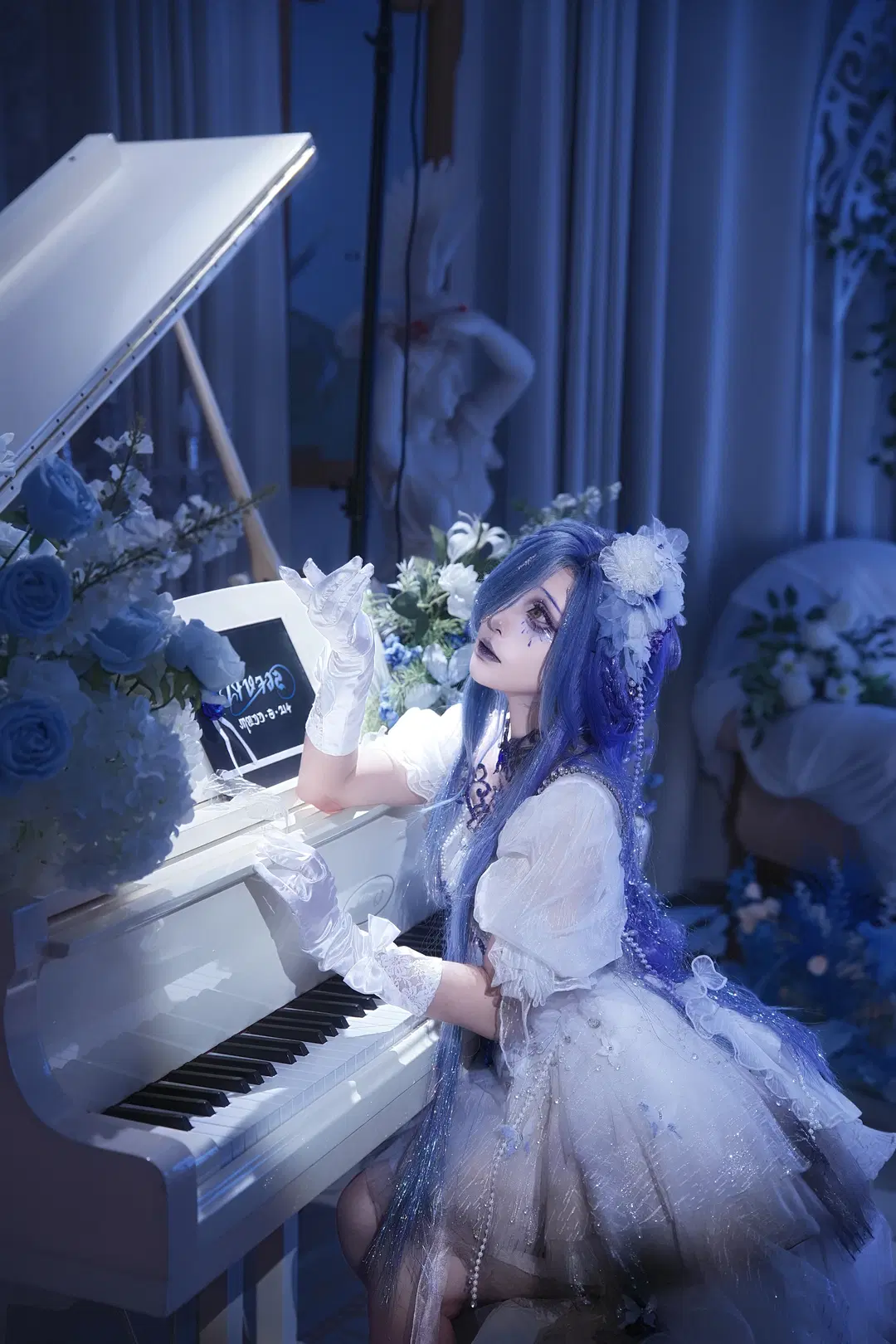 [Graves cosplay] Path to Nowhere: Dark Gothic wedding dress Styling by 一千零一问 - Image 9