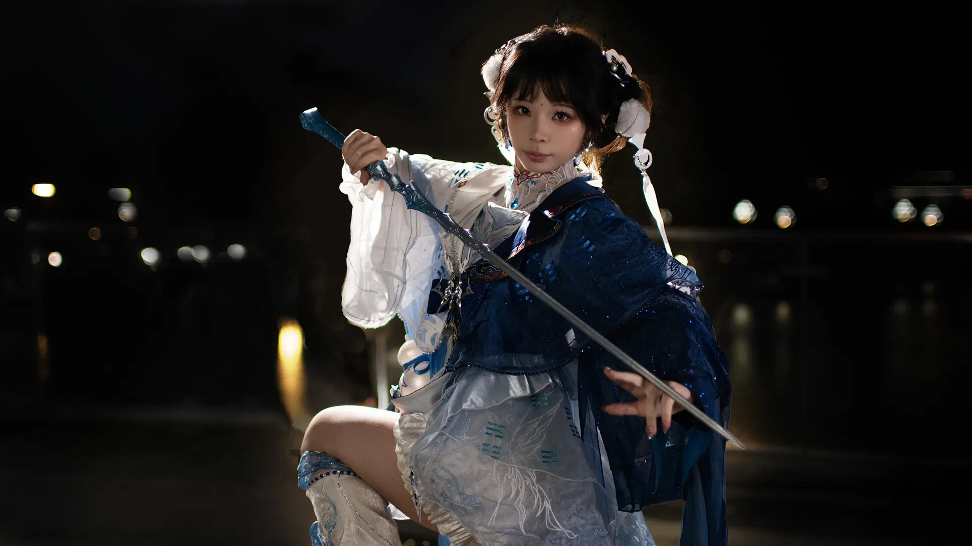 【純陽ロリコスプレ】剣網3 純陽・天極セットの末妹が往く夜の江湖 - 茫零00 - 2枚目