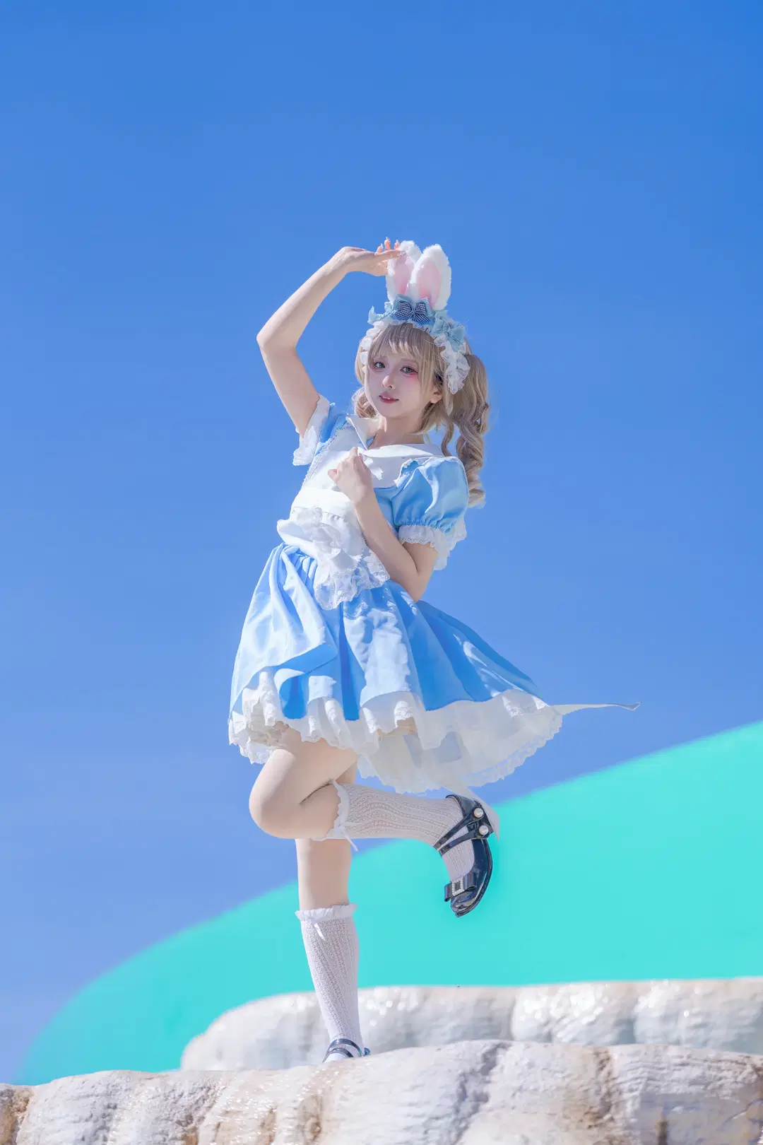 甜妹, Lolita, 兔耳, 旅拍, 丝袜