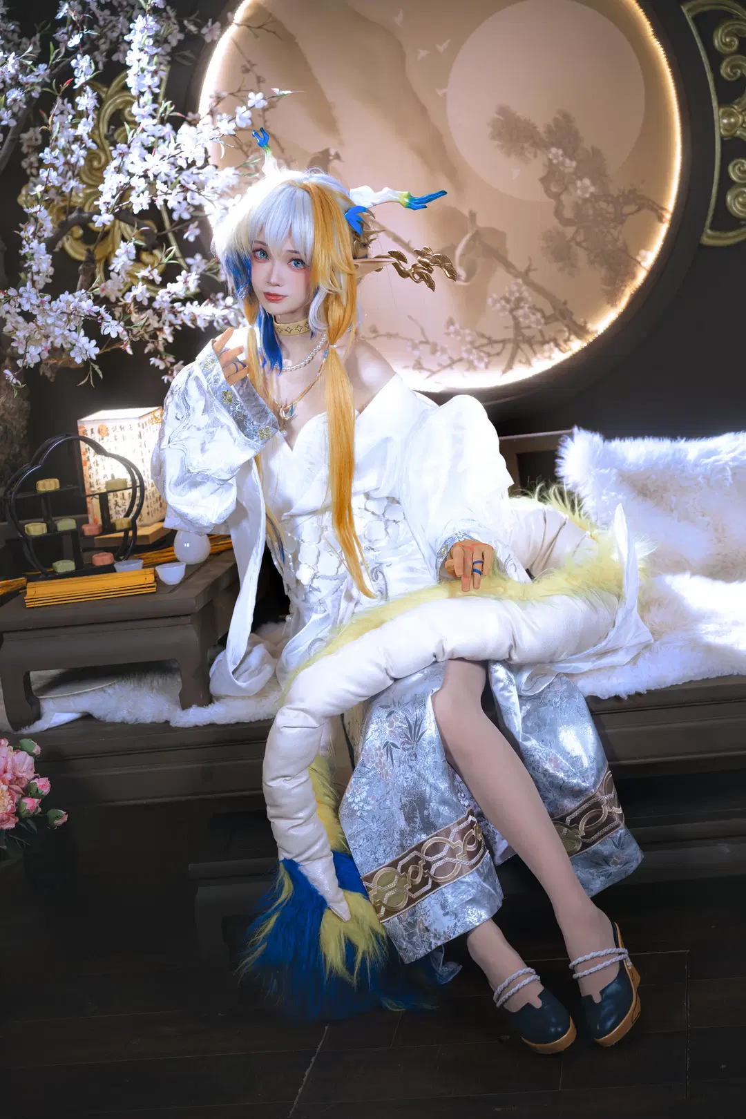 黍cos, 明日方舟, cosplay攝影, 絲襪, 冰紋玉釉