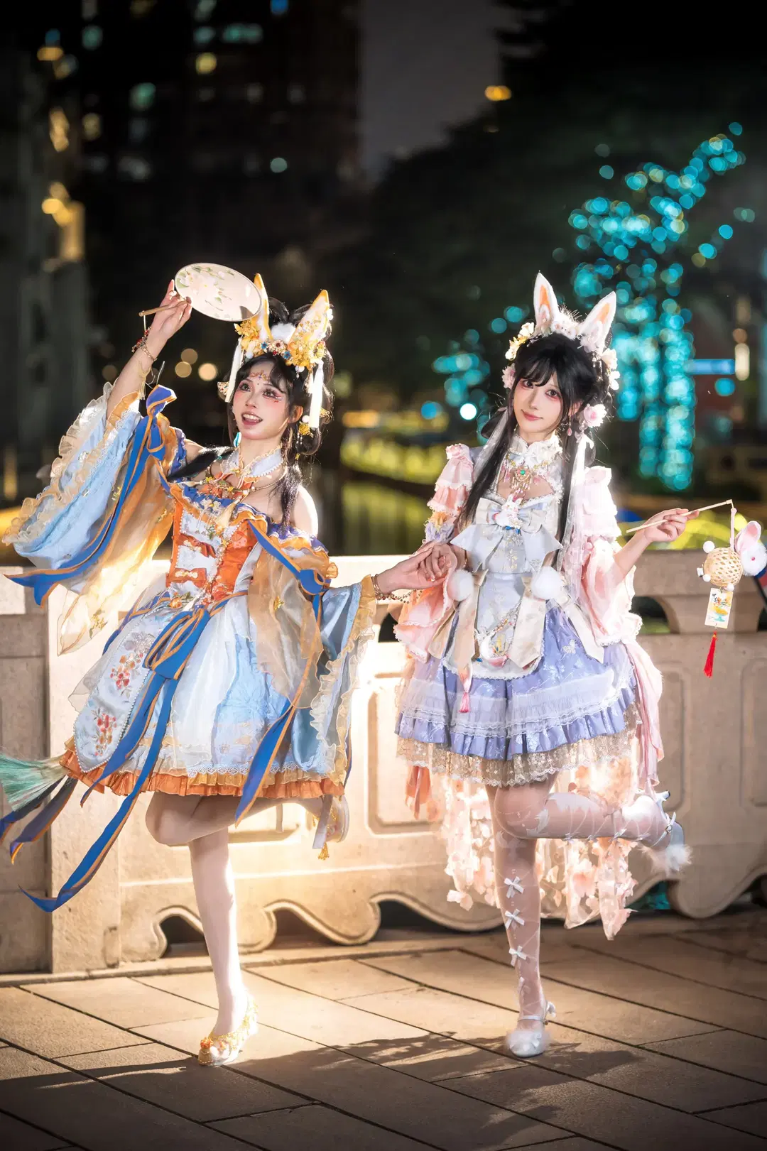 cosplay, 洛丽塔, 国风写真, 丝袜美腿, 中秋玉兔