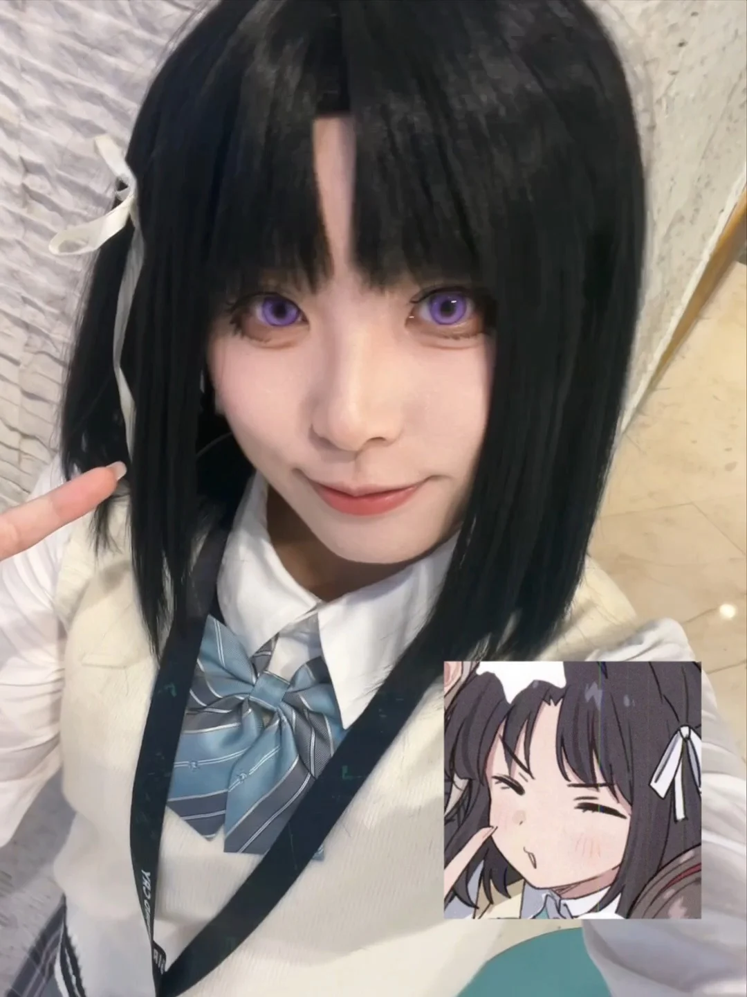 【安和昴cos】少女乐队的呐喊，记录短发486的漫展集邮时刻 - 耶耶绿鹅 - 第2张
