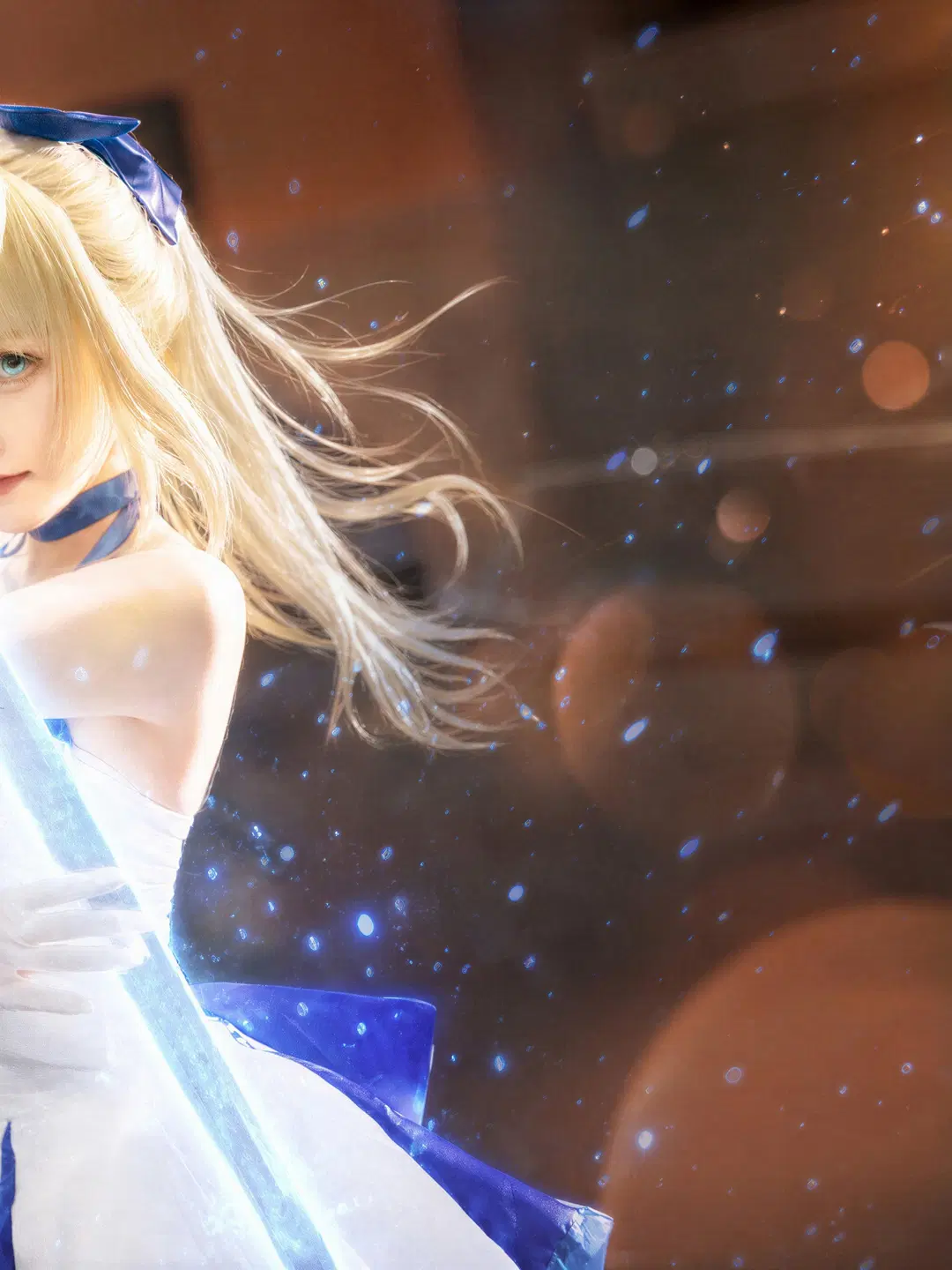 【Saber cos】FGO萤火虫D3场照，特效拉满的骑士王 - 木南📸 - 第2张