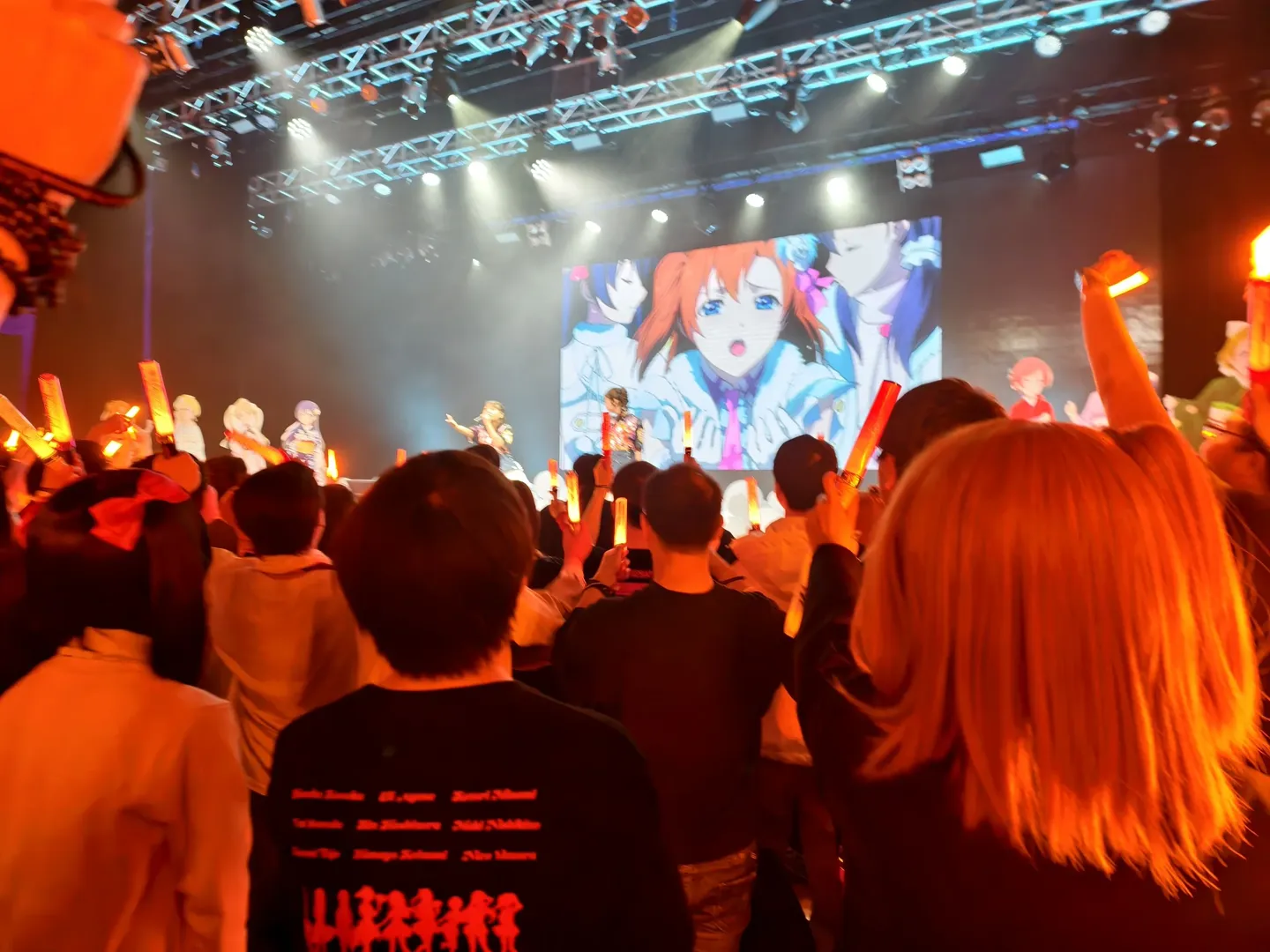 LoveLive!, 园田海未cos, 十周年纪念, 上海站线下演出, 舞台应援 - 第3张