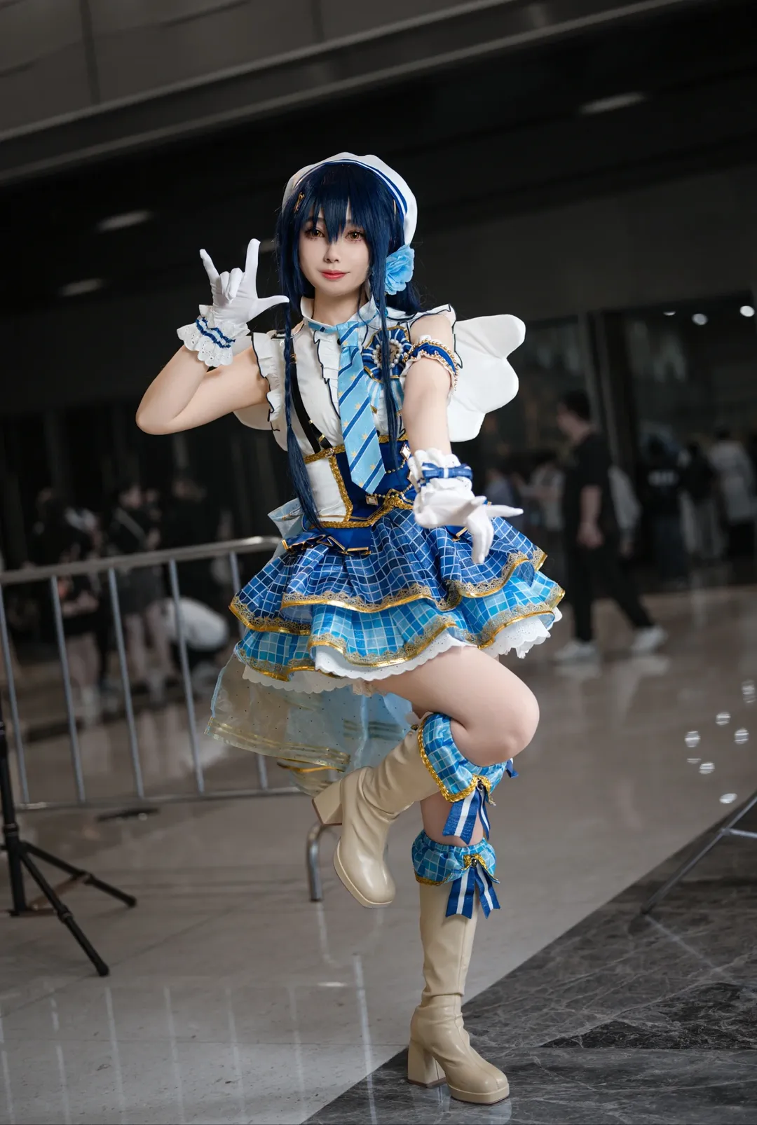 Love Live!, cosplay摄影, 梦乡漫展, 园田海未cos, 爱神之箭 - 第4张