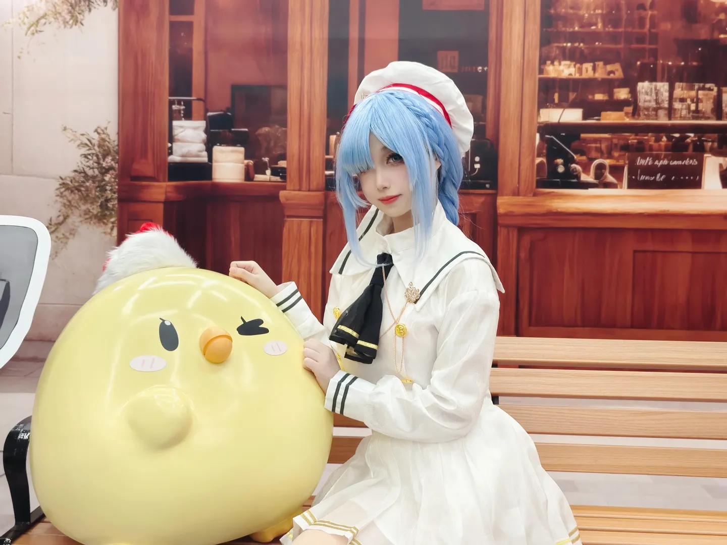 cosplay, 碧蓝航线, 线下活动, 雅努斯cos, 水手服 - 第1张