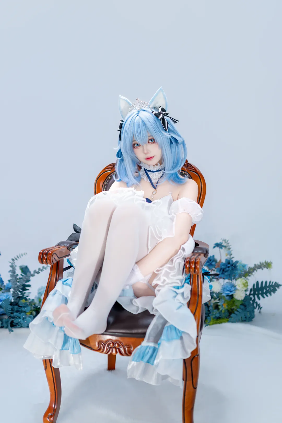 碧蓝航线, 雅努斯cos, cosplay日常, 白丝cos, 杭州漫展