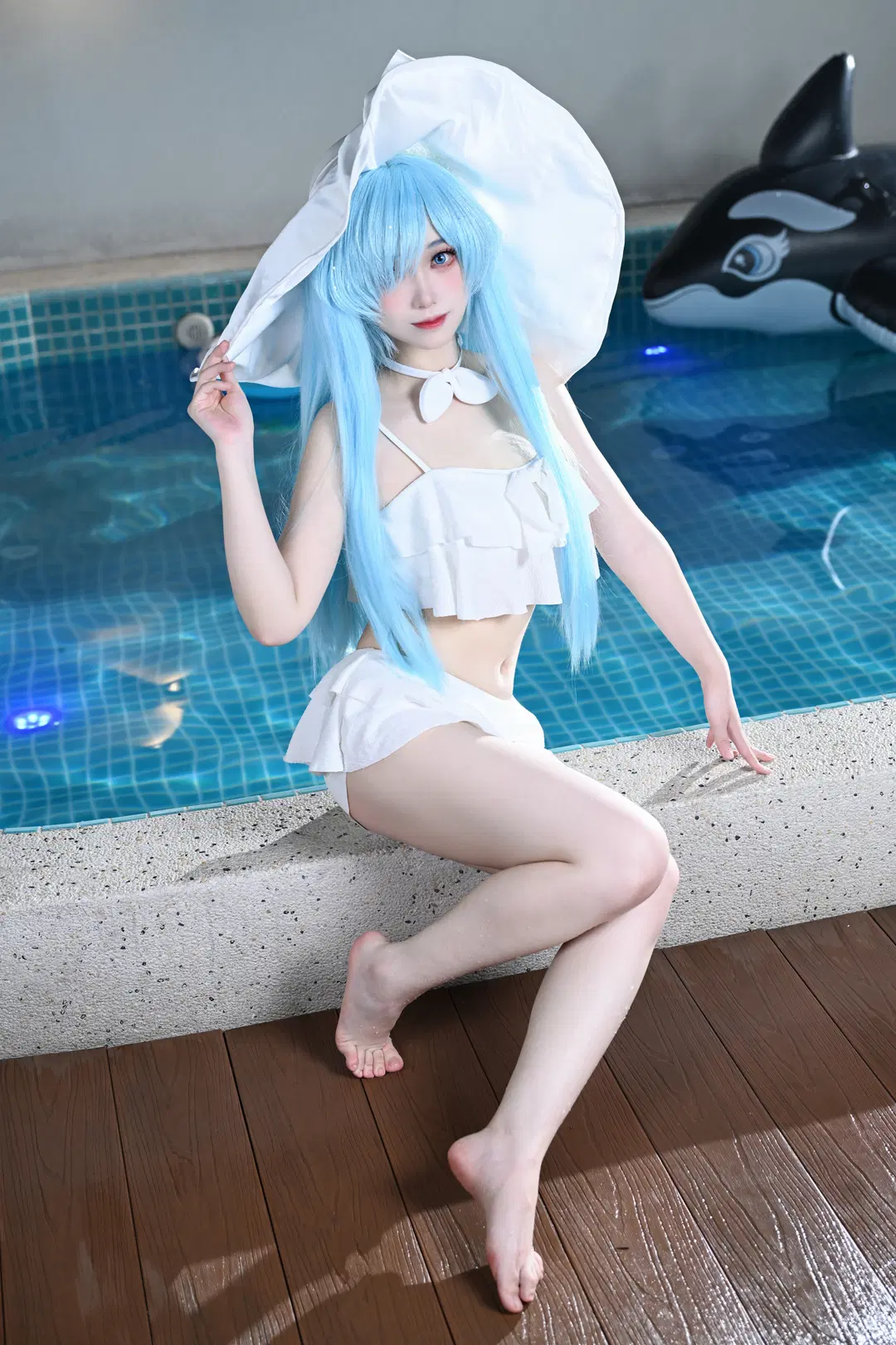 【Janus cosplay】Azur Lane Poolside Shoot: A Summer on the Water Infused with Courage by 空凛羽 - Image 2