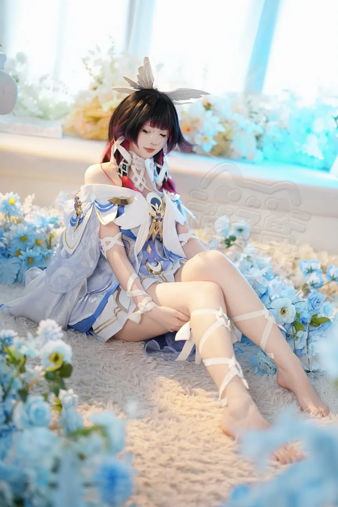 原神, 哥伦比娅cos, 二次元少女, cos摄影, cosplay分享