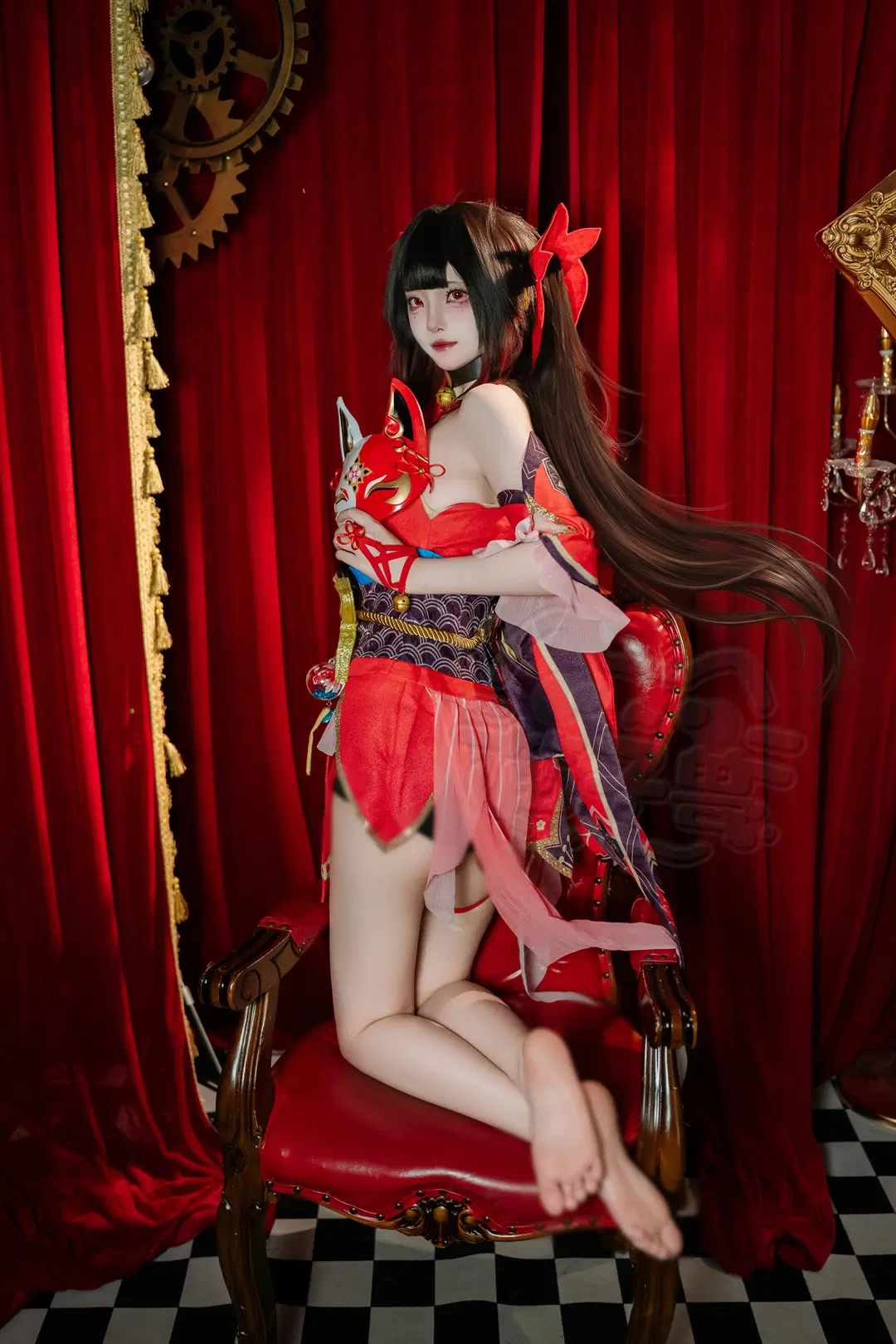 【花火cos】崩坏星穹铁道欢愉命途的假面舞会 - 笛子兽 - 第2张