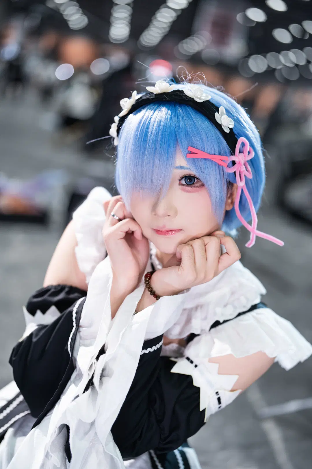 [Rem Cosplay] Maid Outfit Convention Photos from Re:Zero - Starting Life in Another World by ABING - Image 3