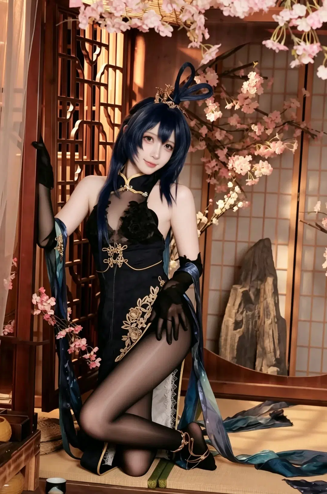 【新泽西cos】碧蓝航线旗袍造型与富士CC滤镜的复古碰撞 - 手可摘星辰 - 第8张