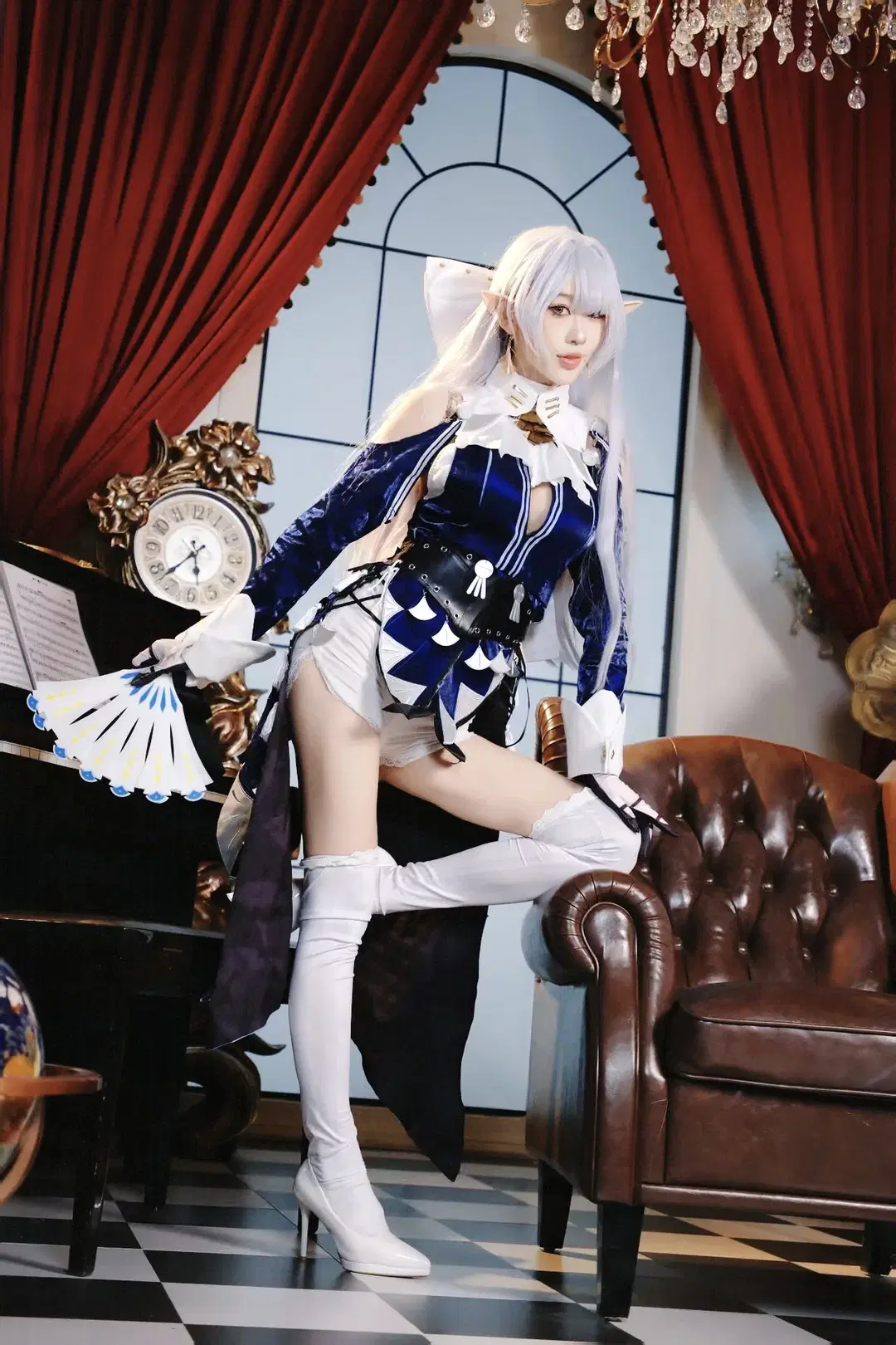 【维琳娜cos】绝区零复古书房里的优雅贵族 - 手可摘星辰 - 第3张