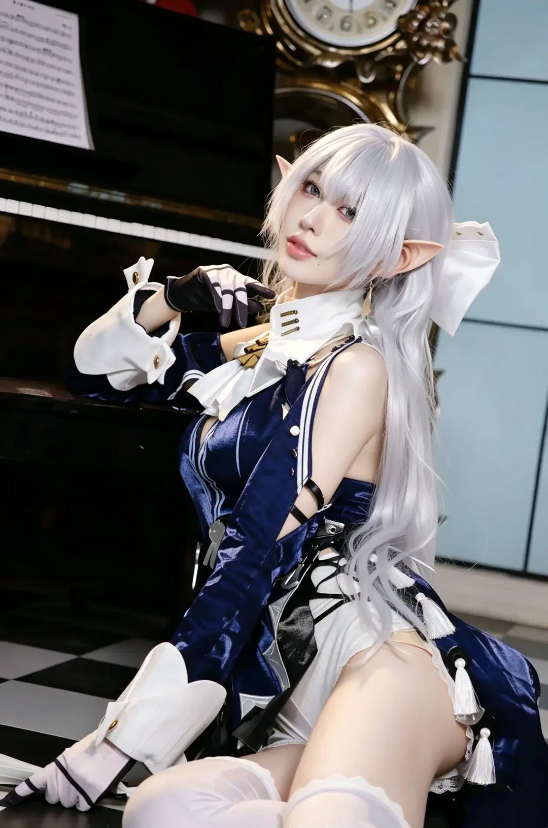 【维琳娜cos】绝区零复古书房里的优雅贵族 - 手可摘星辰 - 第6张