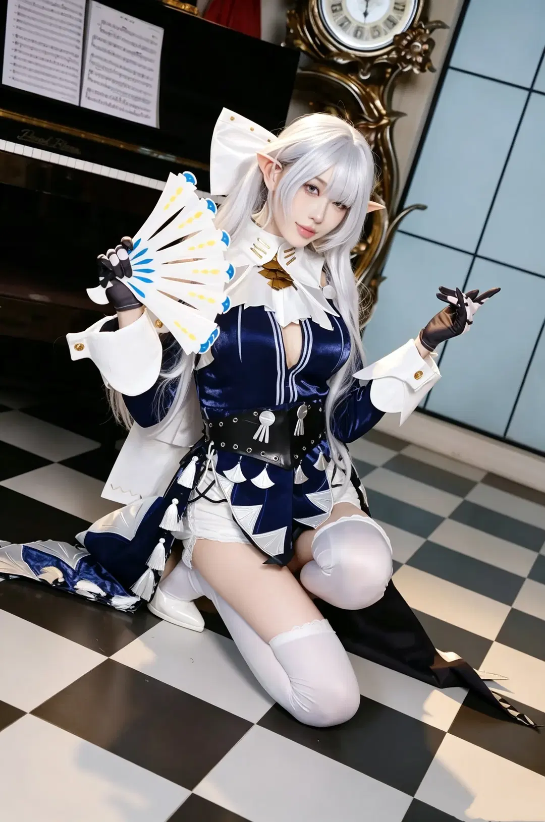 【维琳娜cos】绝区零复古书房里的优雅贵族 - 手可摘星辰 - 第7张