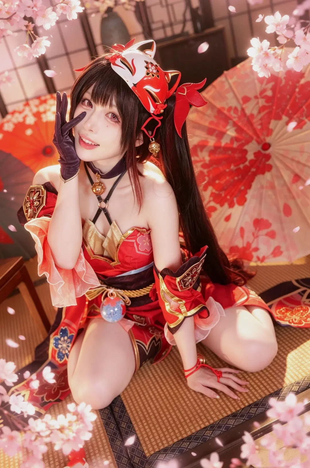 【花火 コスプレ】『崩壊：スターレイル』仮面の愚者の和風スタジオ撮影記録 - 手可摘星辰 - 2枚目
