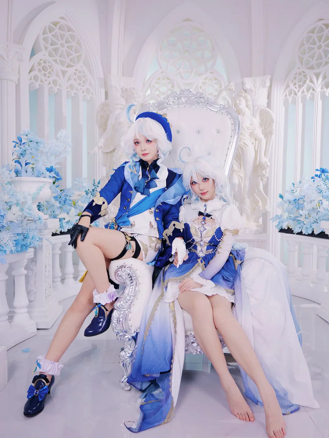 原神, 芙宁娜cos, 芙卡洛斯cos, 双子cos, 二次元计划
