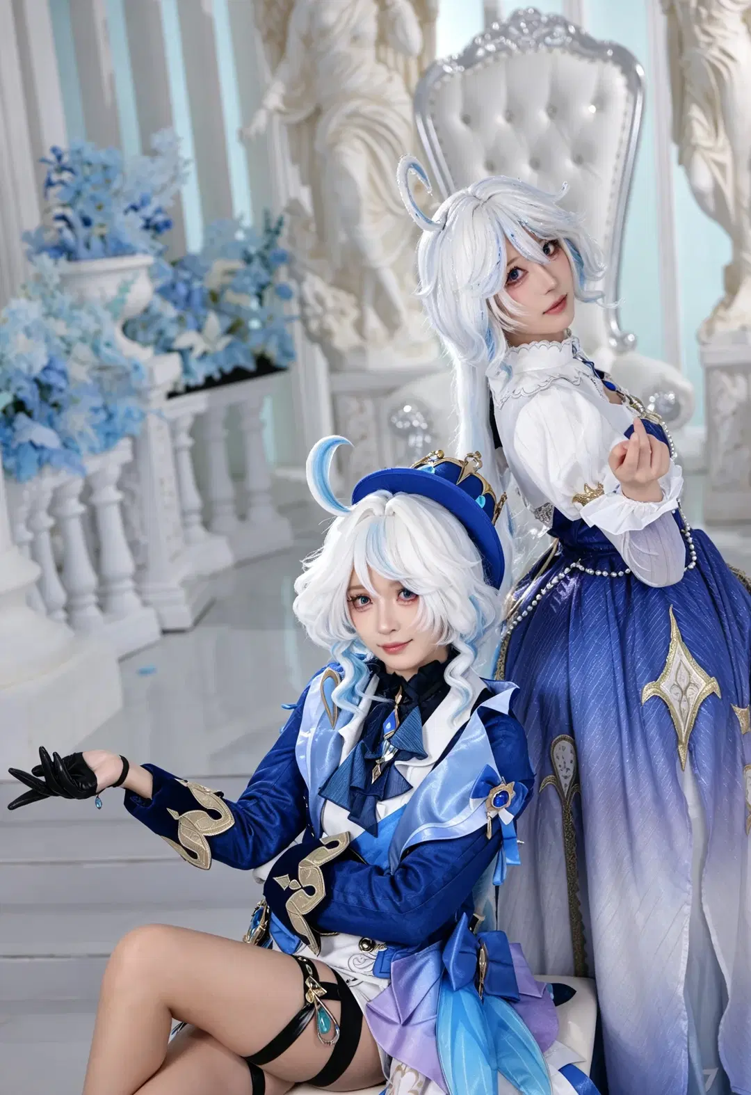 [Furina cosplay] Genshin Impact: Visual Chronicle of Furina & Focalors Dual Divinity by 手可摘星辰 - Image 9